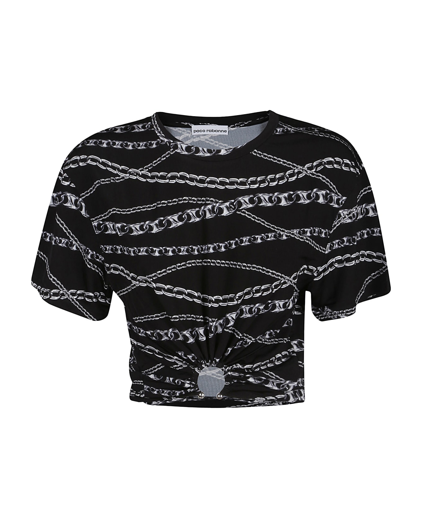 Paco Rabanne T-shirt - Silver Punk Chain Tシャツ
