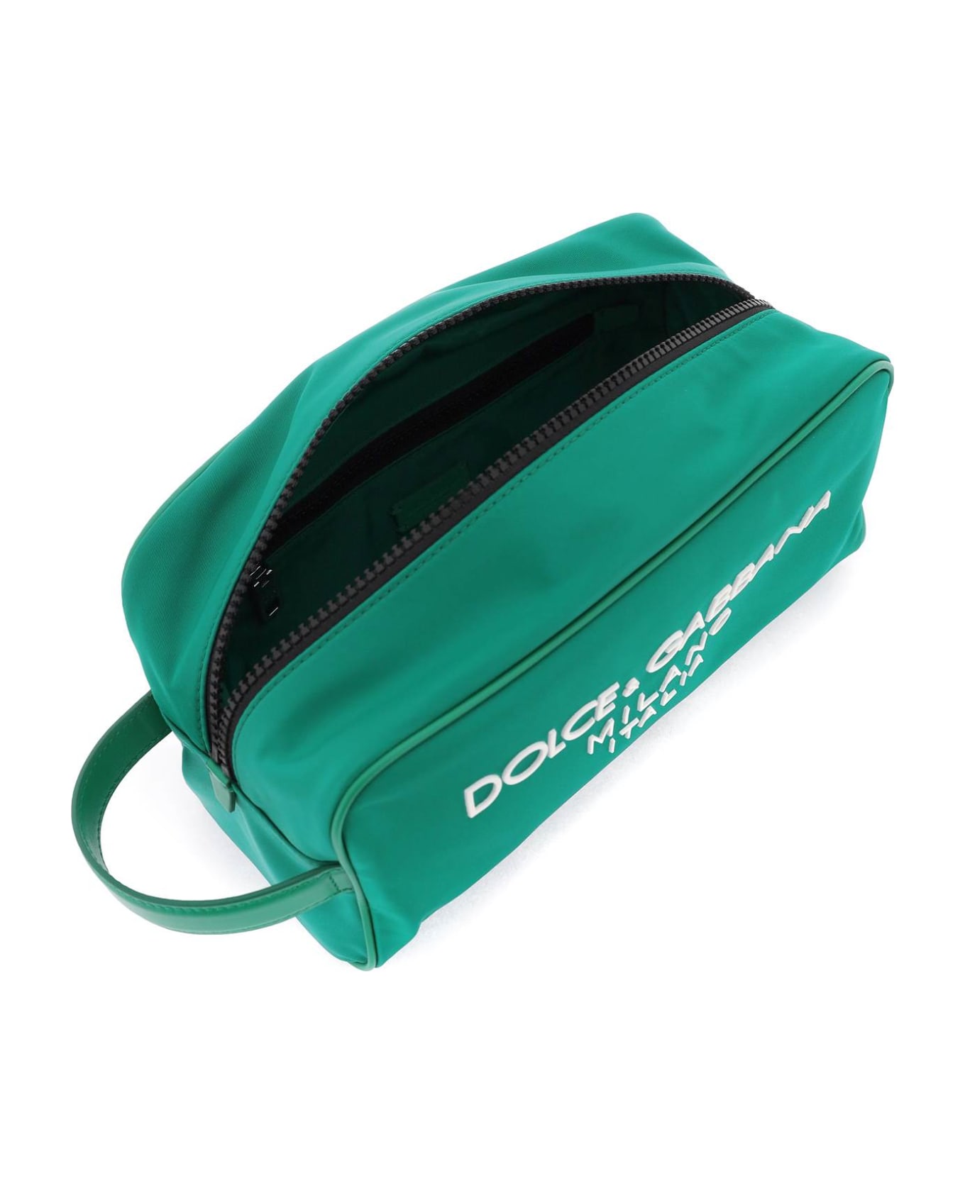 Dolce & Gabbana Nylon Beauty Case - EMERALD