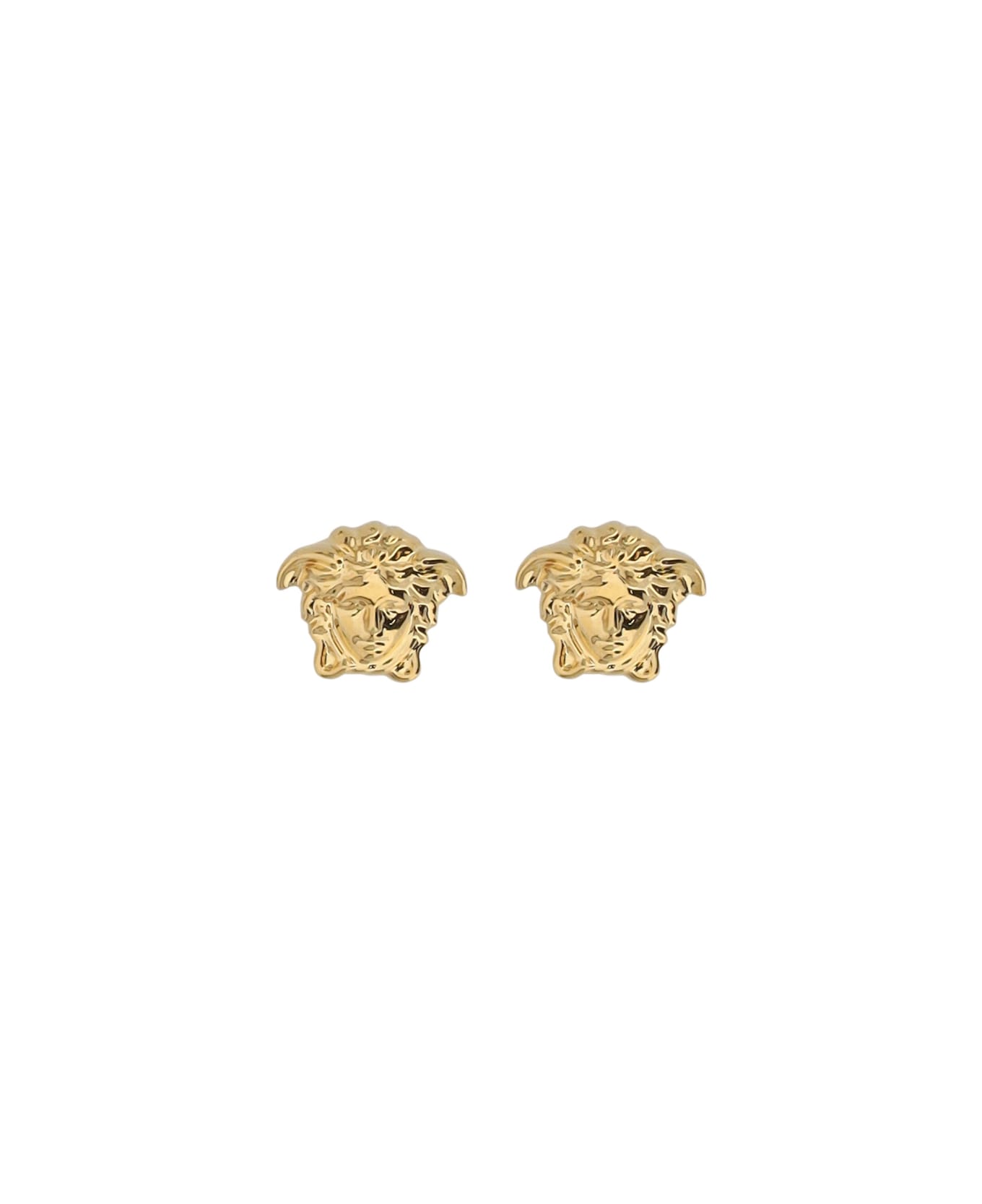 Versace Medusa Earrings - Golden