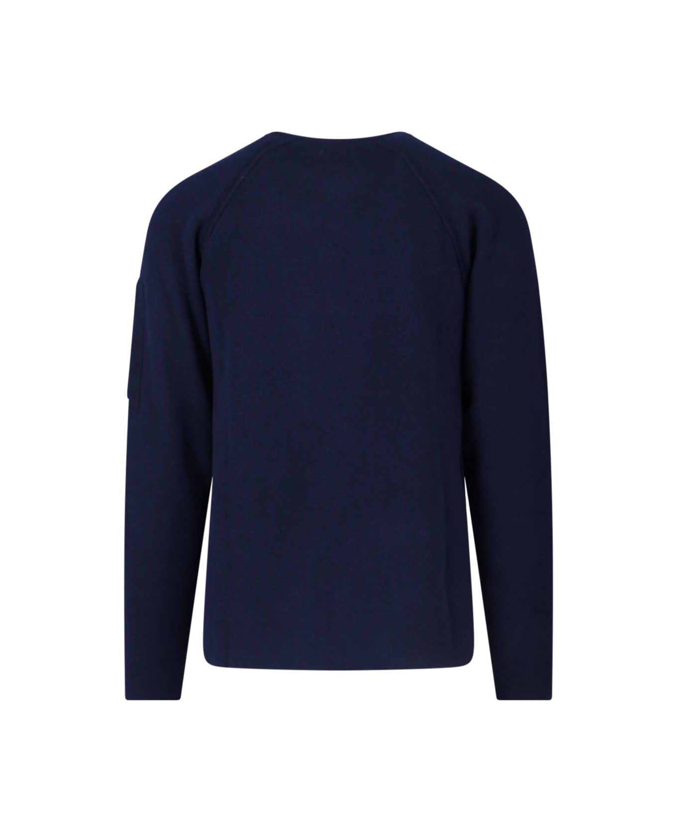 C.P. Company Logo Crewneck Sweater - Blue