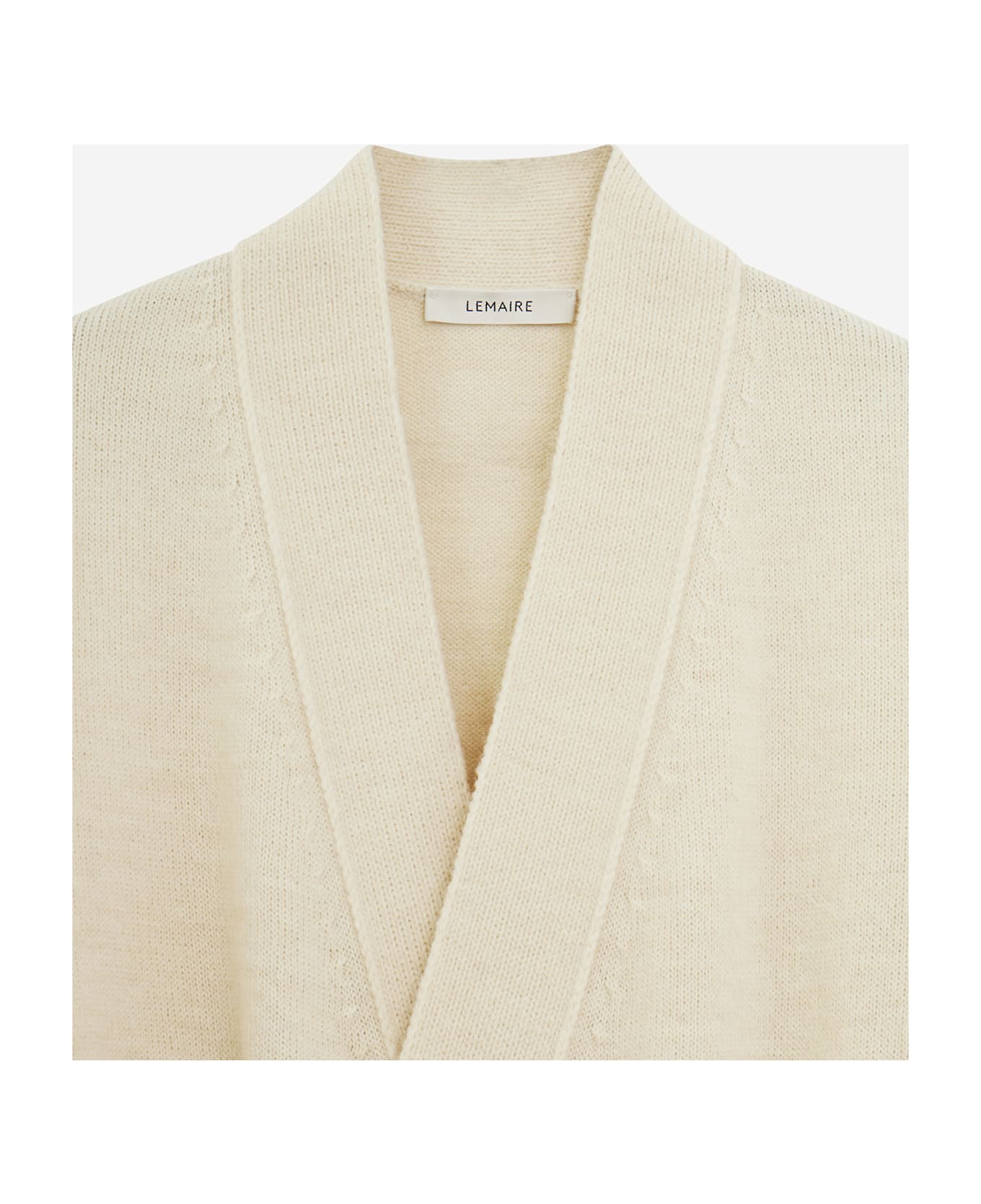 Lemaire Wrap Cardigan - Cream