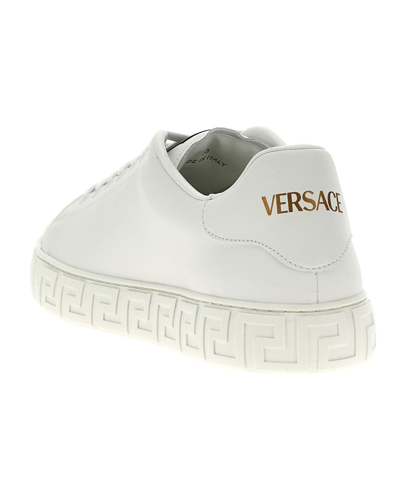 Versace 'greca' Sneakers - White