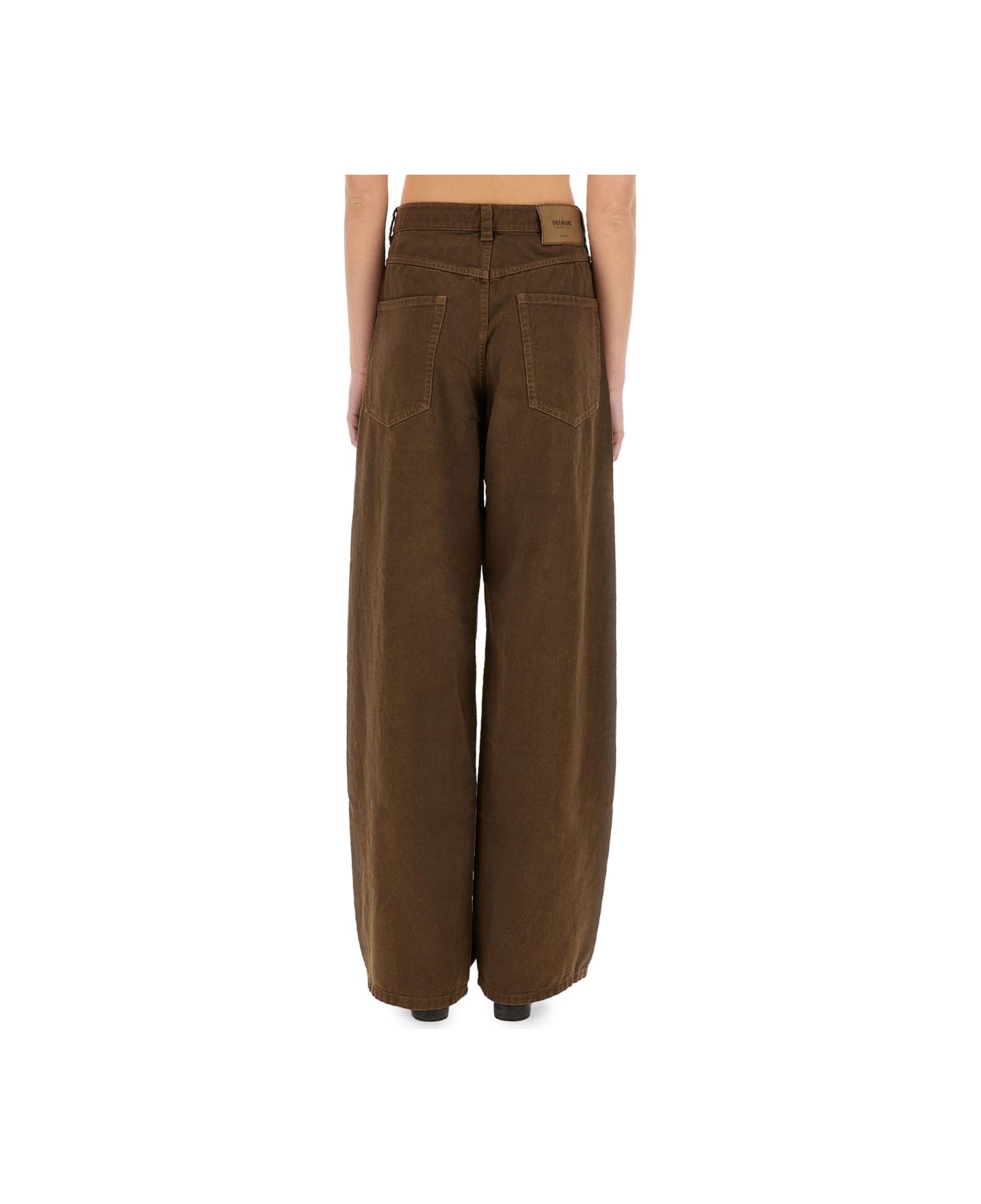 Uma Wang "wide-leg" Pants - BROWN