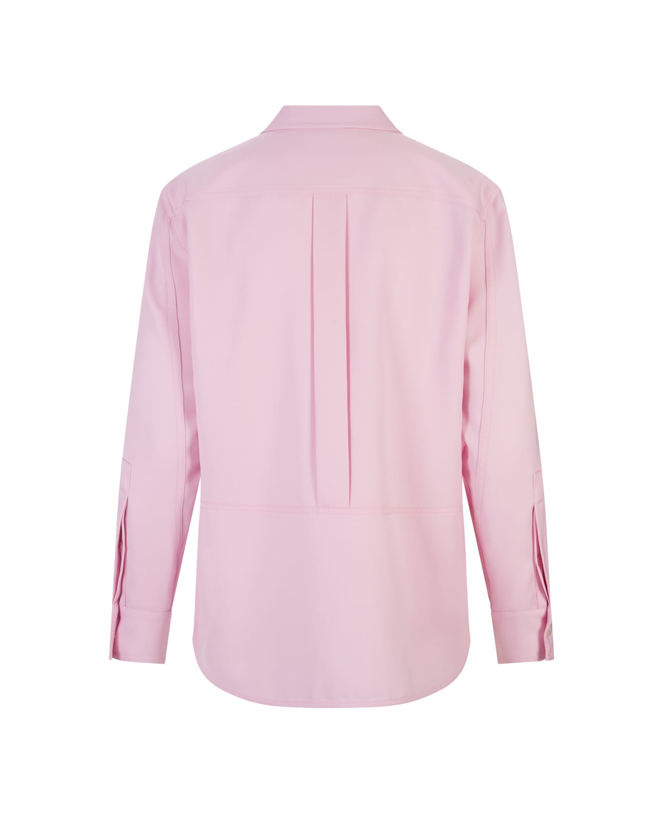 Alexander McQueen Shirt With Military Pockets In Light Pink - Pink シャツ
