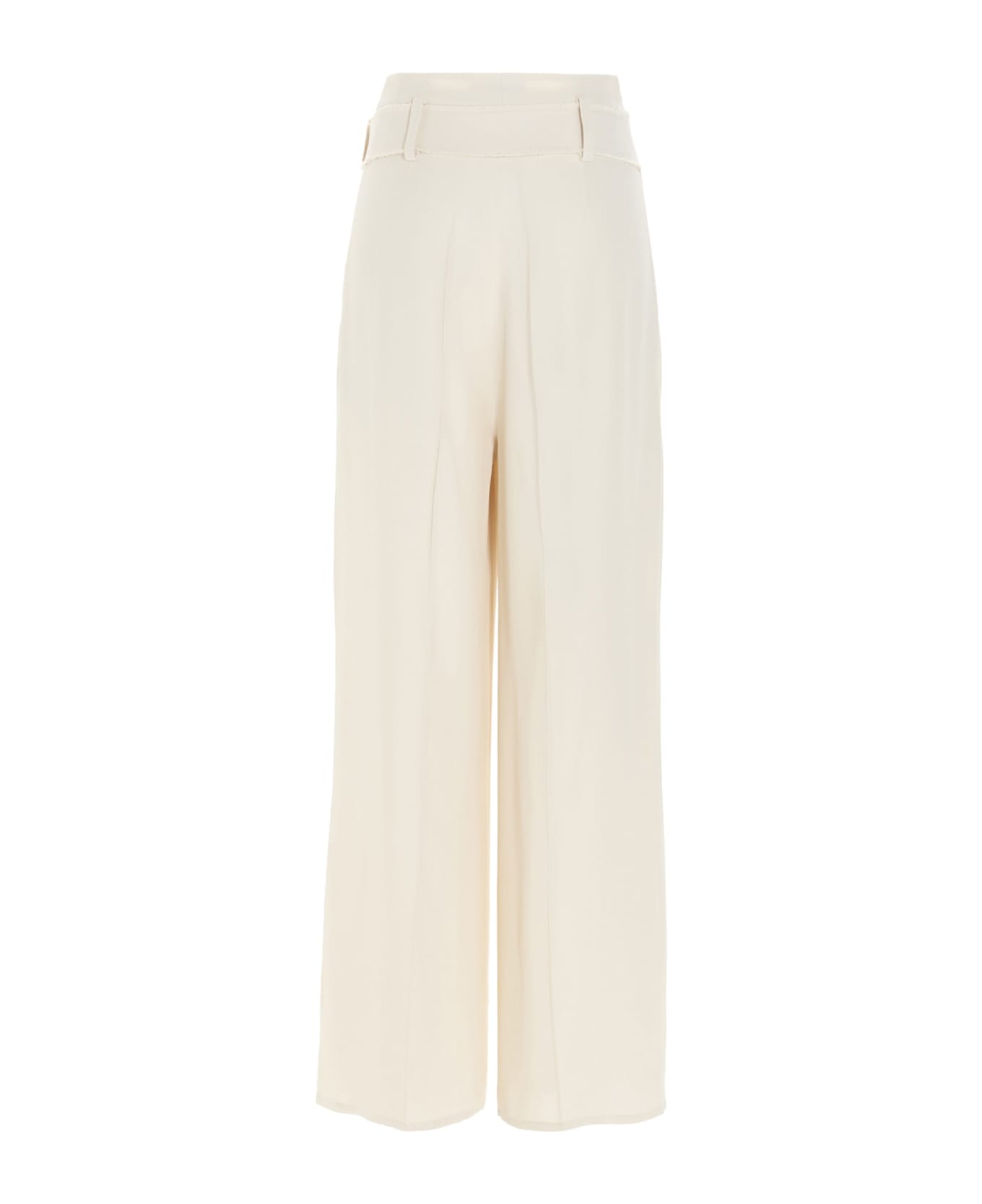 【関税込み】ATLEIN ベージュ アセテート トラウザーズ Aeron 'atoil Trousers | italist