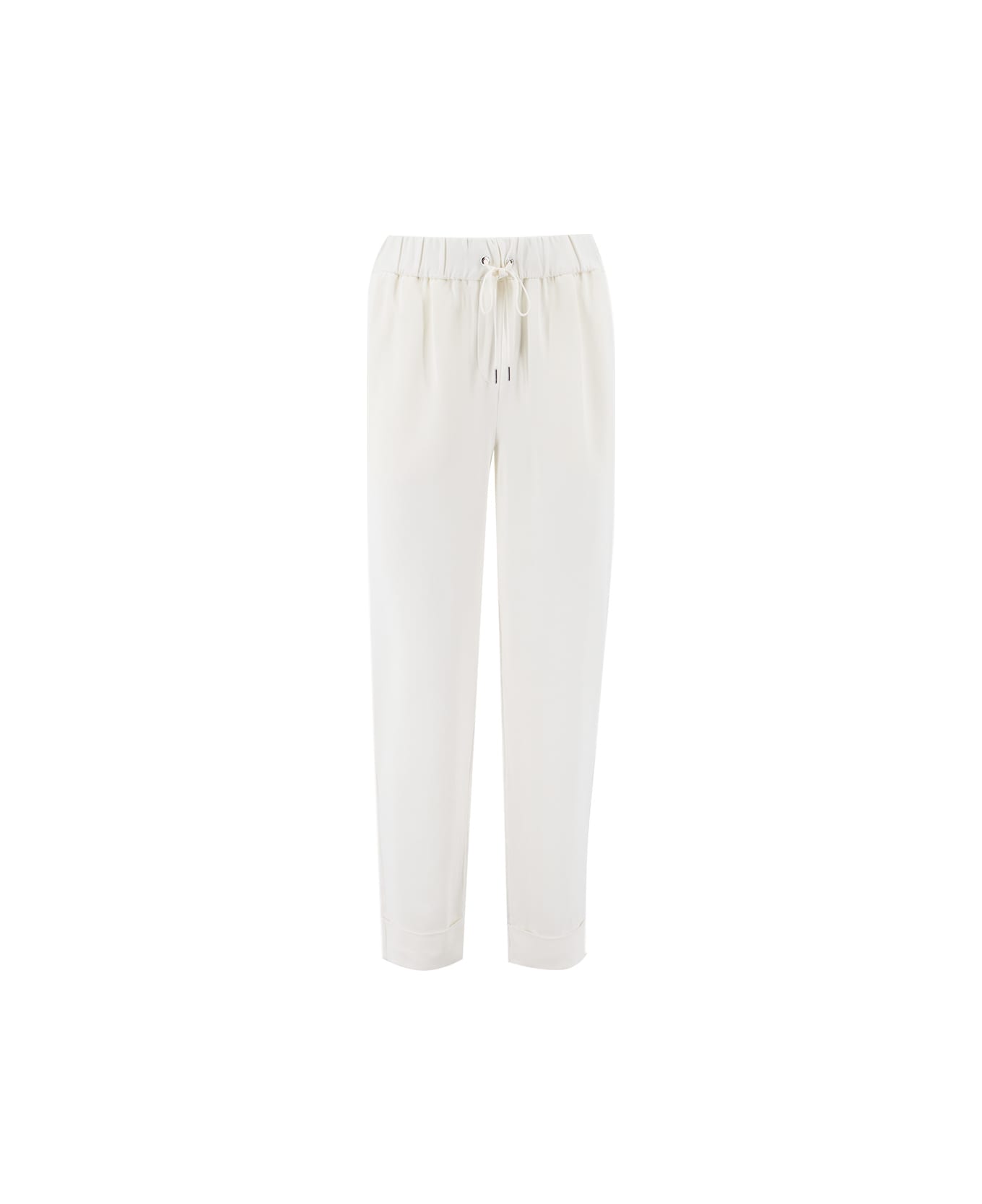 Le Tricot Perugia Trousers - OFFWHITE            
