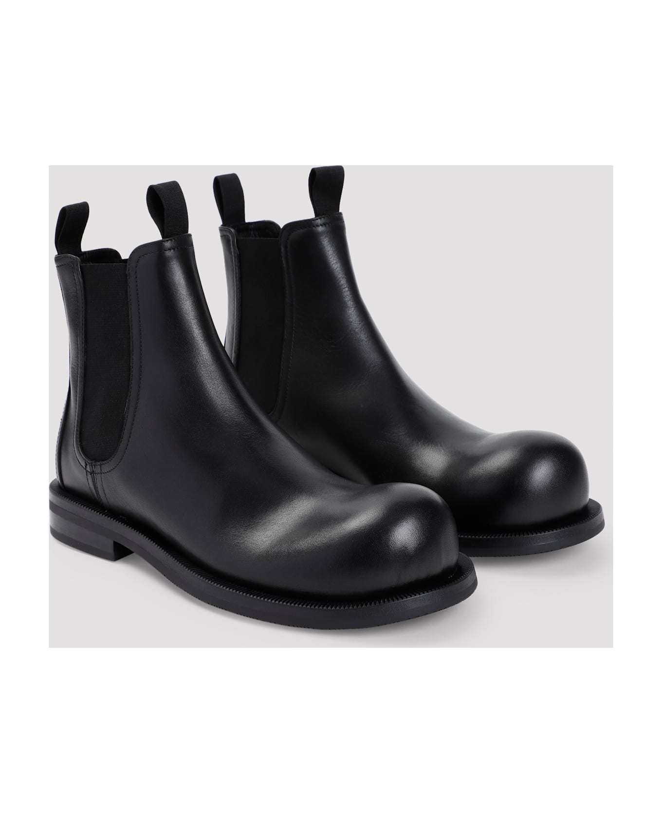 Martine Rose Bulb Toe Chelsea Boot - Blk Black