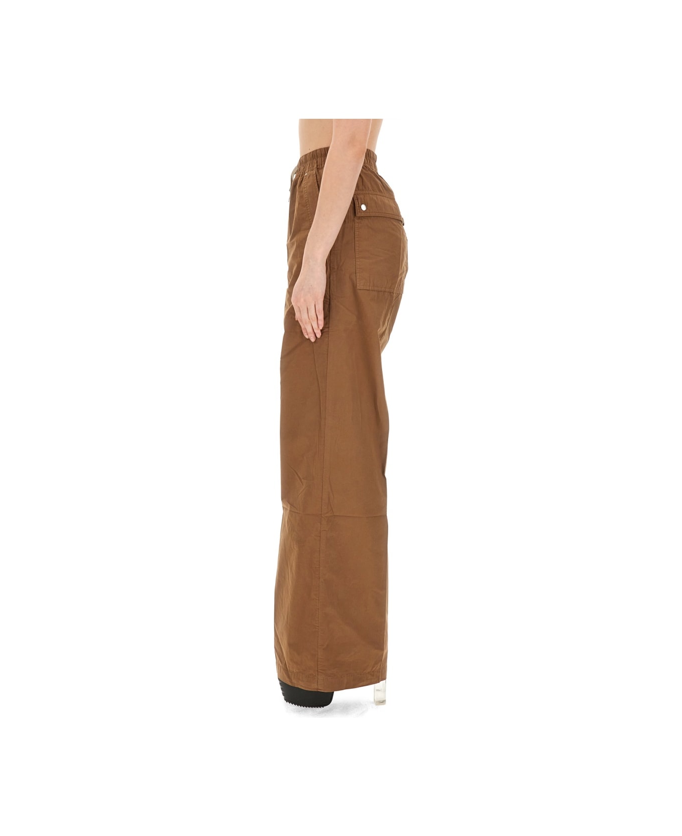 DRKSHDW Cotton Pants - BROWN