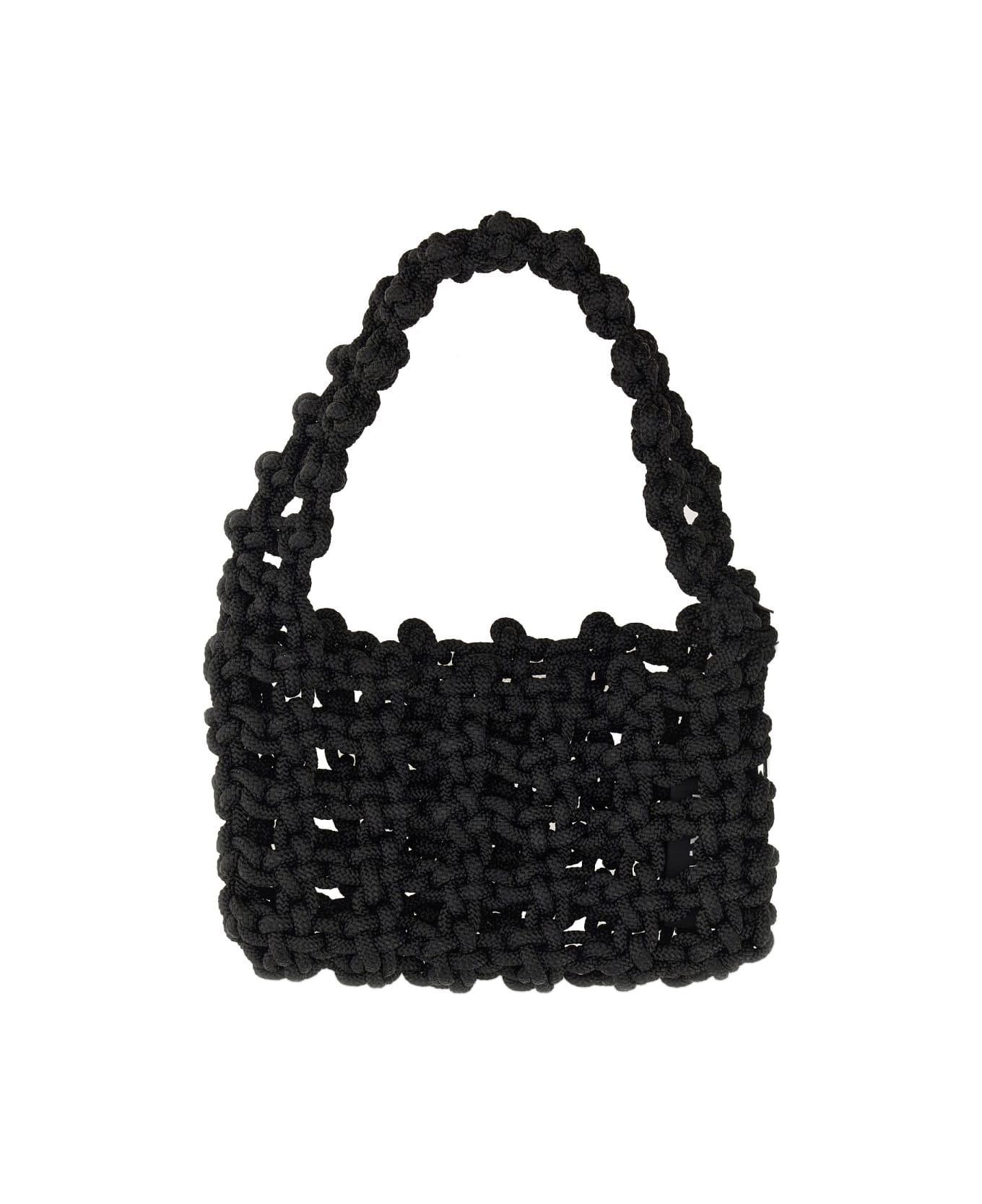 Kara Knot Shoulder Bag - BLACK