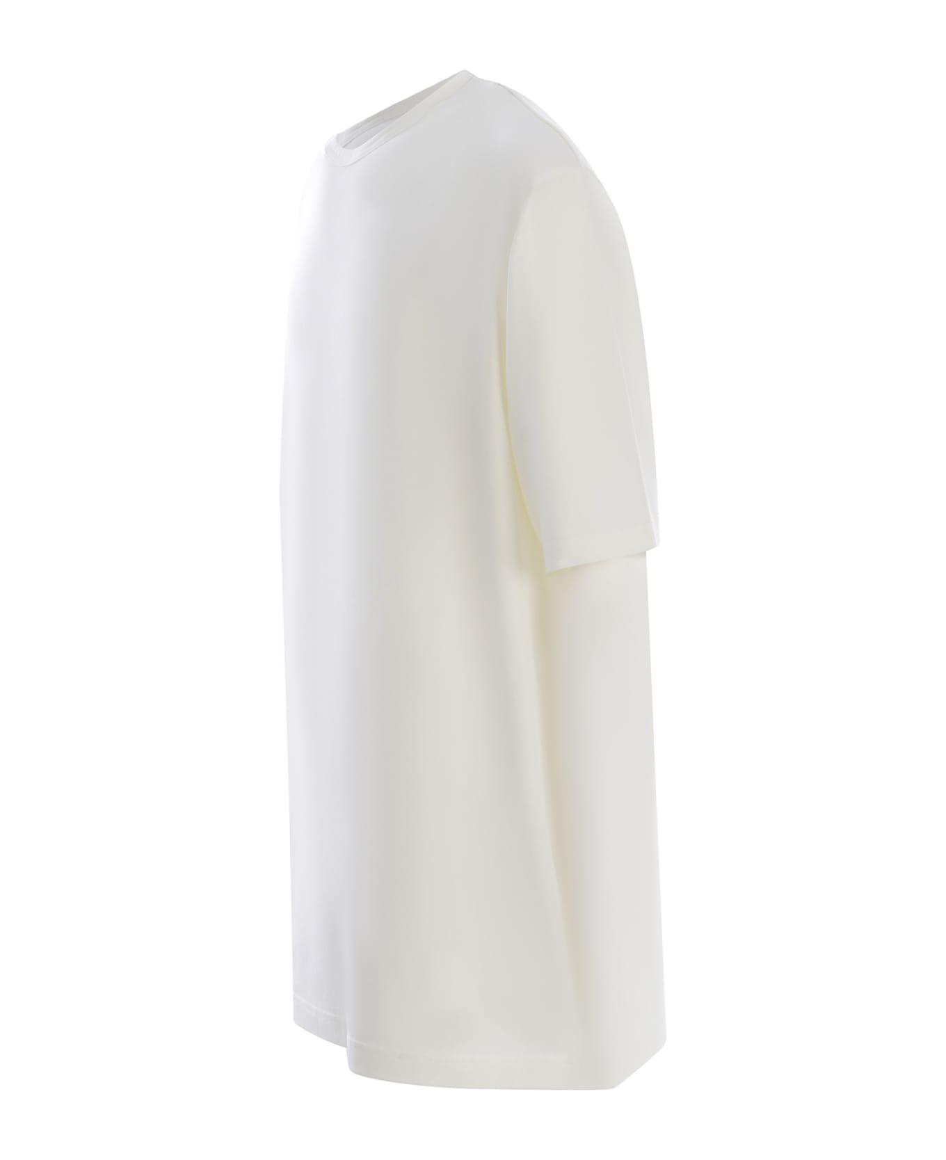 Y-3 T-shirt Y-3 "boxy" Made Of Cotton Jersey - Off white シャツ