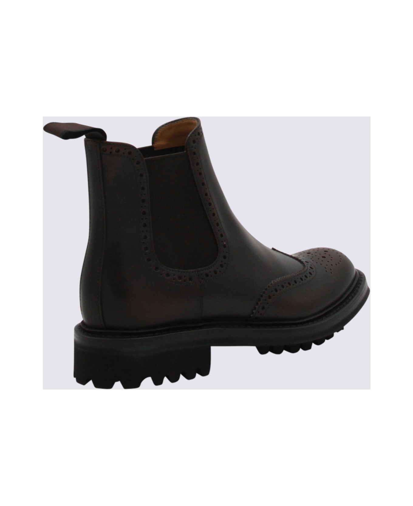 Church
s Black Boots - BURNT