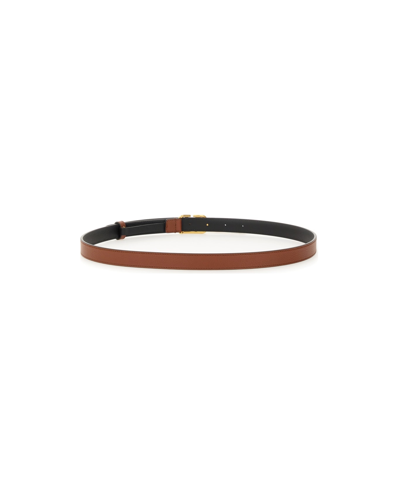 Valentino Garavani "vlogo Signature" Belt - BROWN