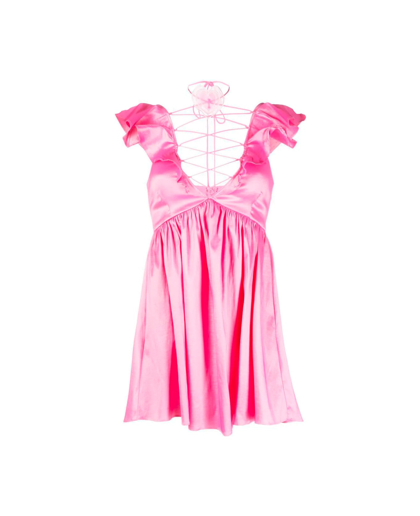 For Love & Lemons Lala Short Dress - Pink ワンピース＆ドレス