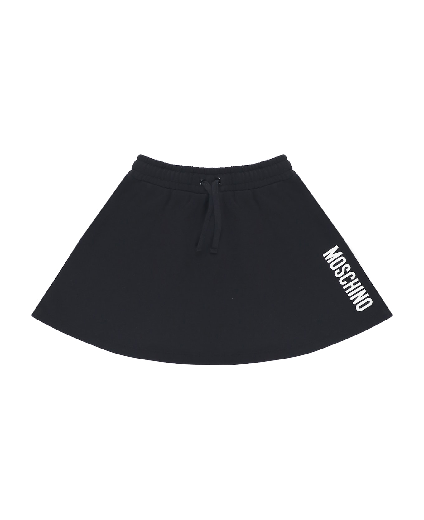 Moschino Skirt With Logo - Black