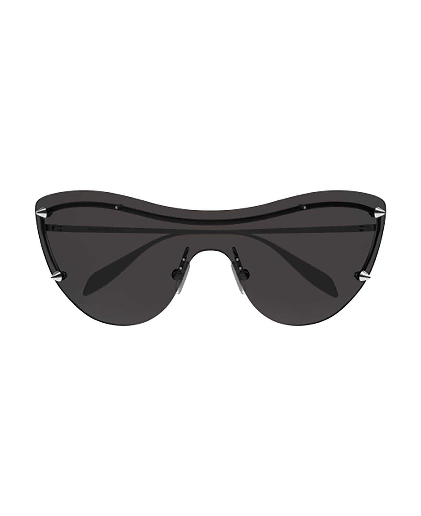 Alexander McQueen Eyewear AM0413S Sunglasses - Silver Silver Grey