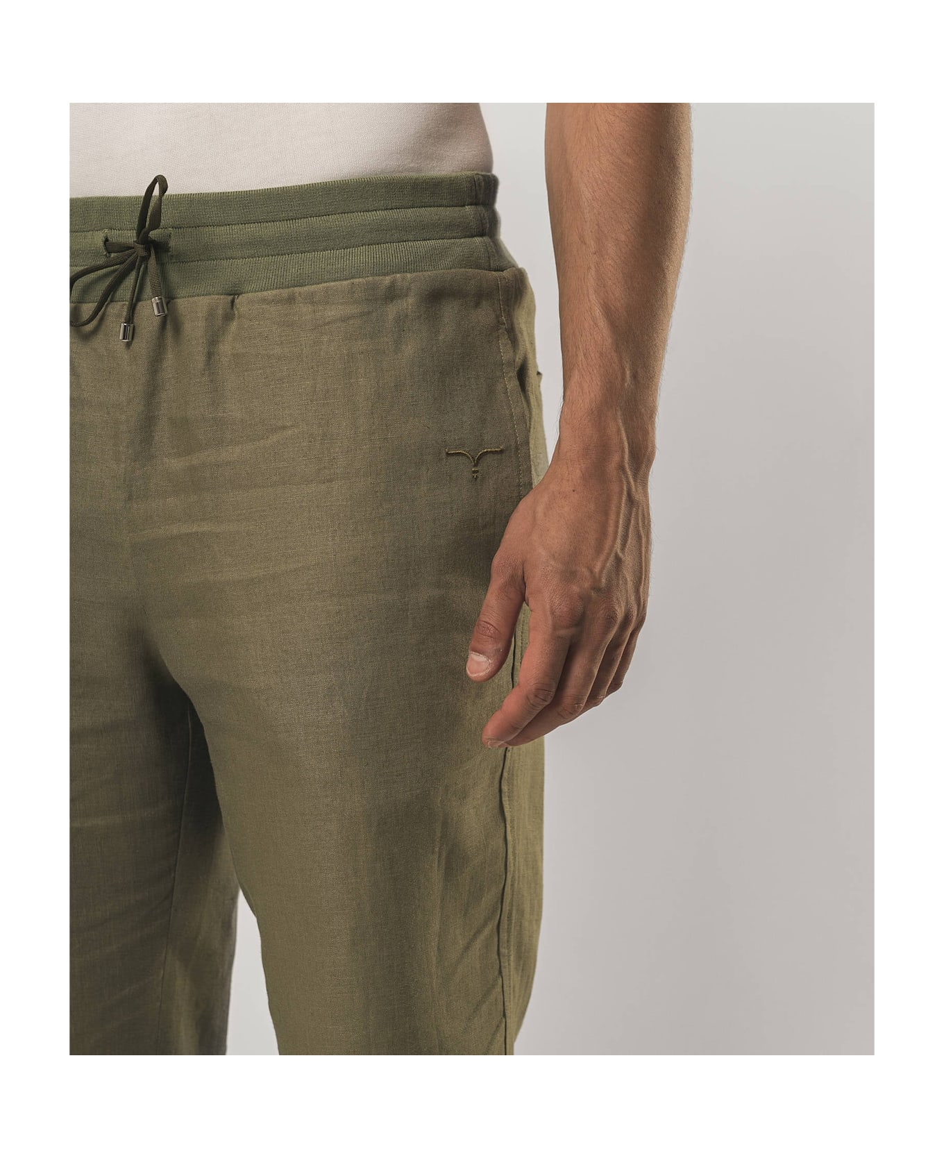 Larusmiani Tracksuit Trousers 'babe' Pants - Olive