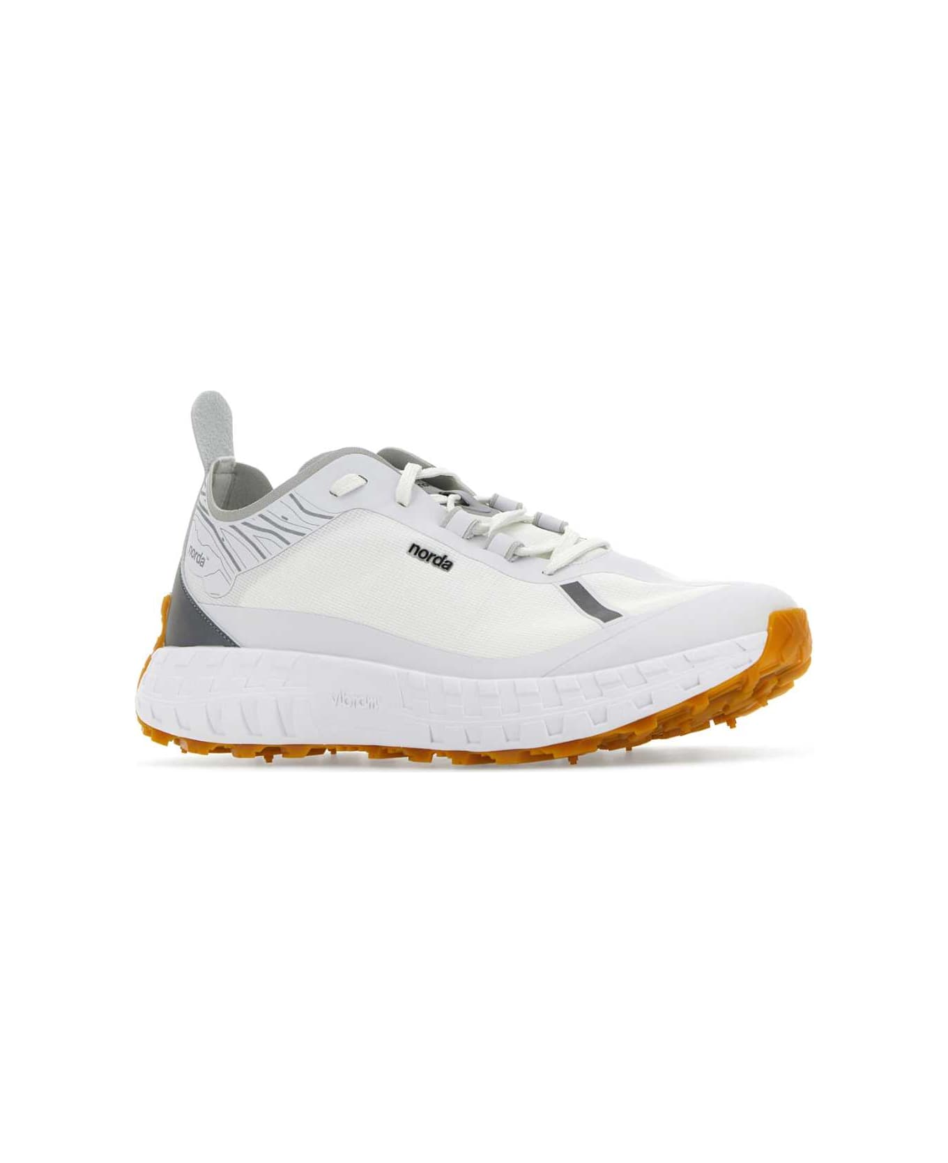 Norda White Canvas 001 Sneakers - WHITEGUM