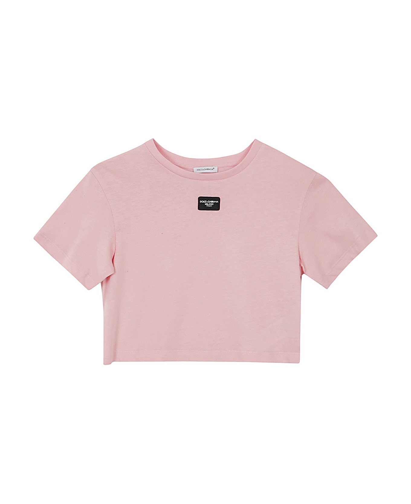 Dolce & Gabbana T Shirt Manica Corta - Rosa