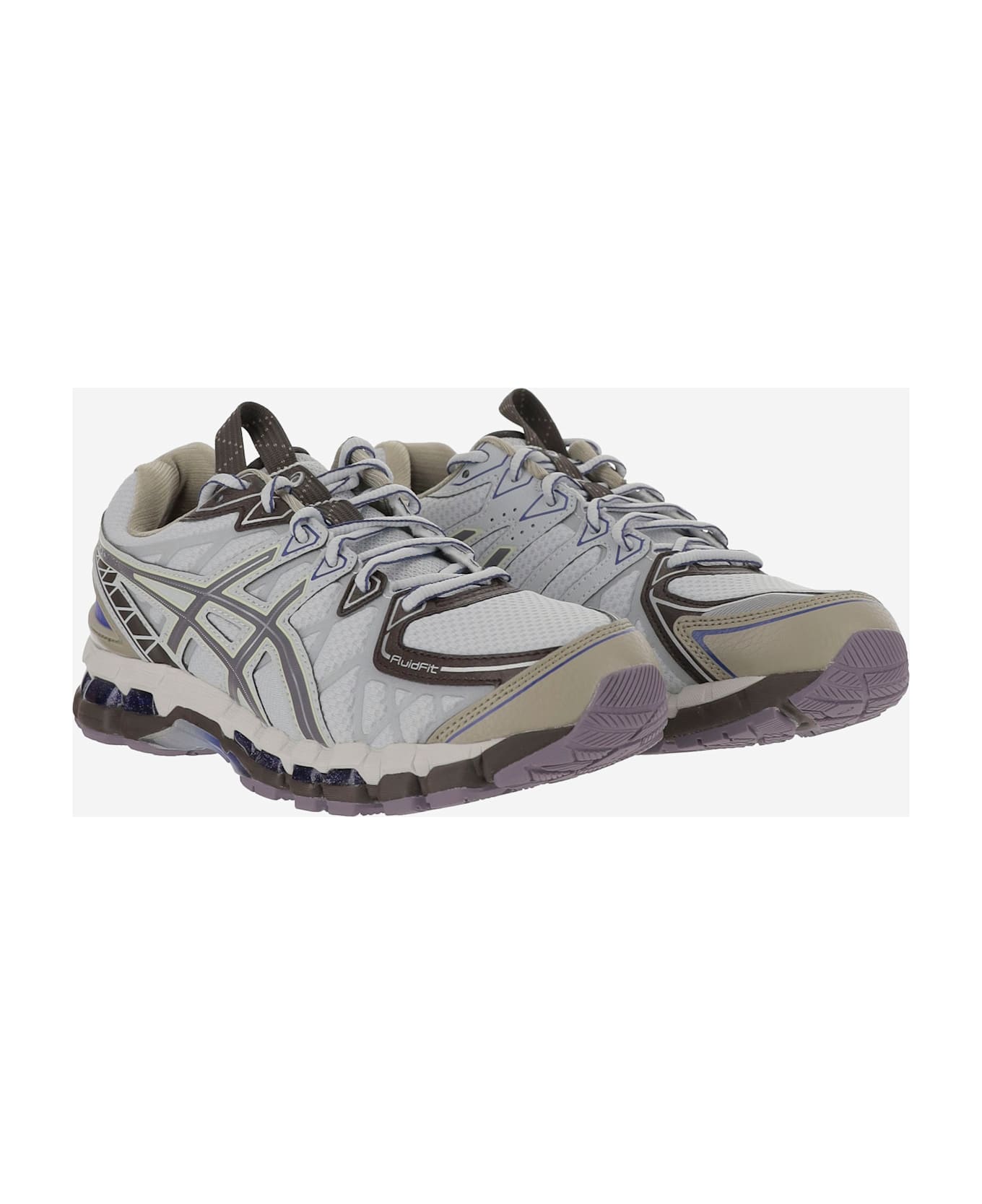 Asics Multicolor Mesh And Rubber Gel-kayano 20 Sneakers - GLAGRELAVGRE