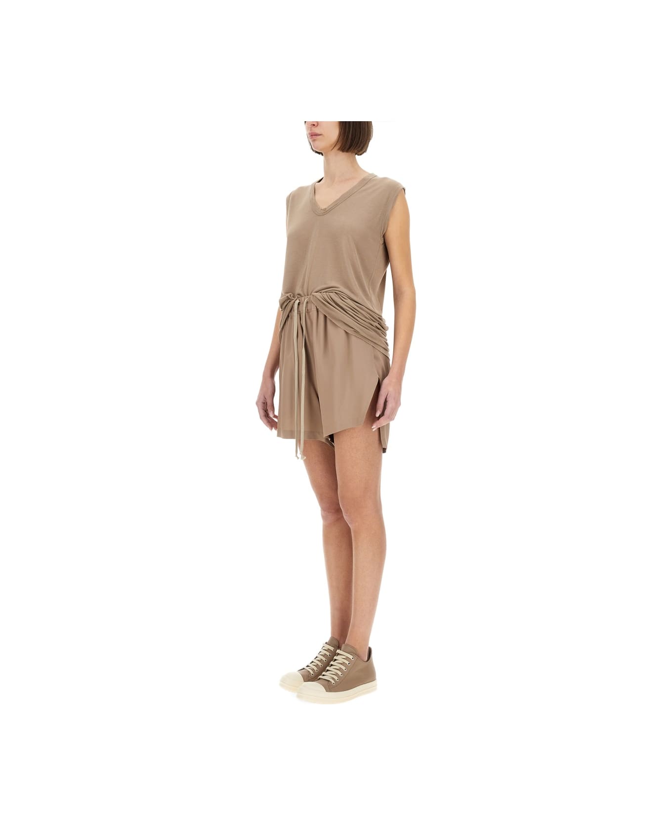 Rick Owens Jersey Top - NUDE