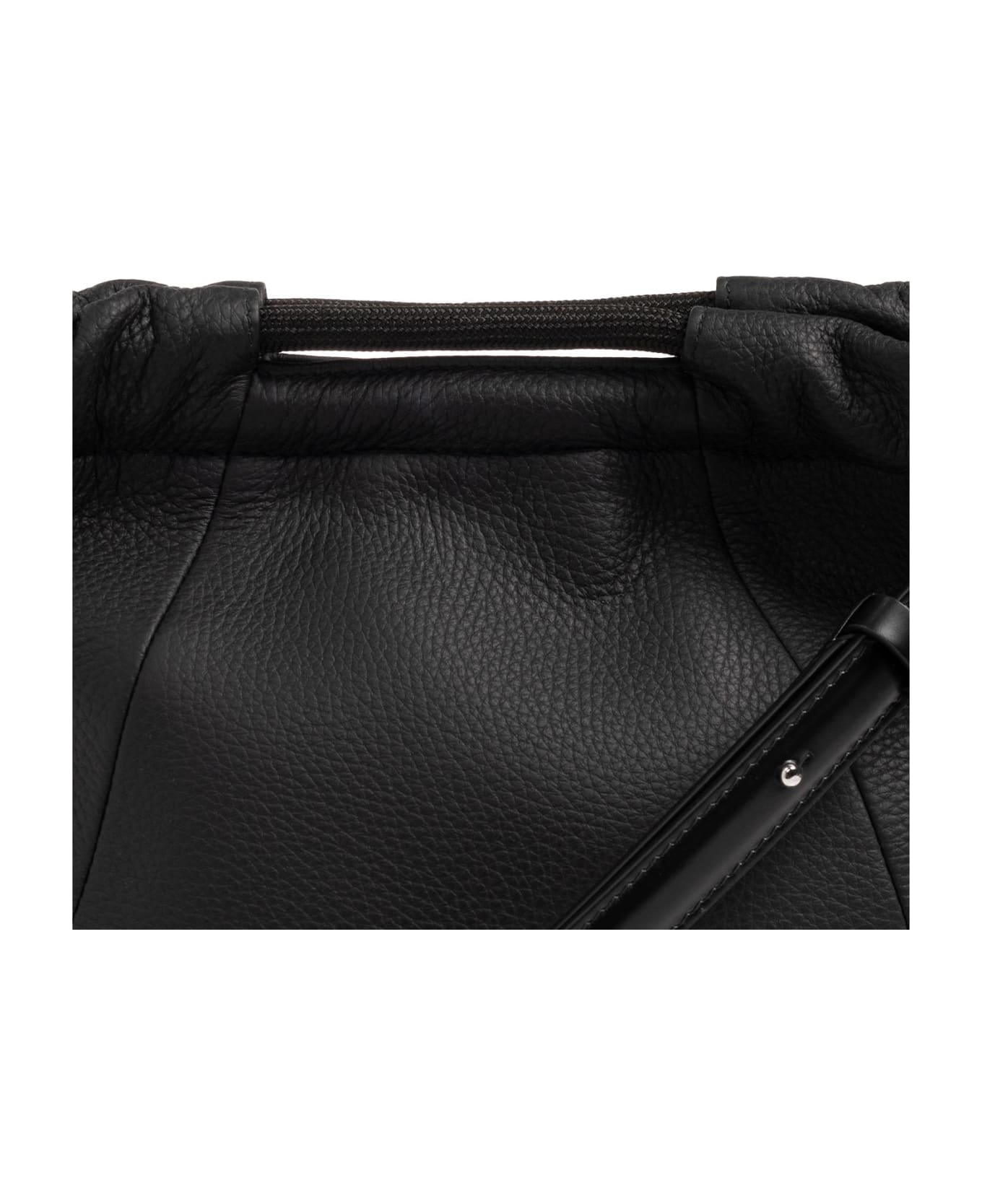 Maison Margiela Shoulder Bag With Logo - BLACK