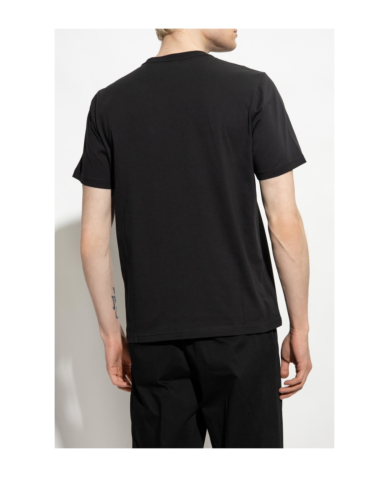 Paul Smith Printed T-shirt - Black シャツ