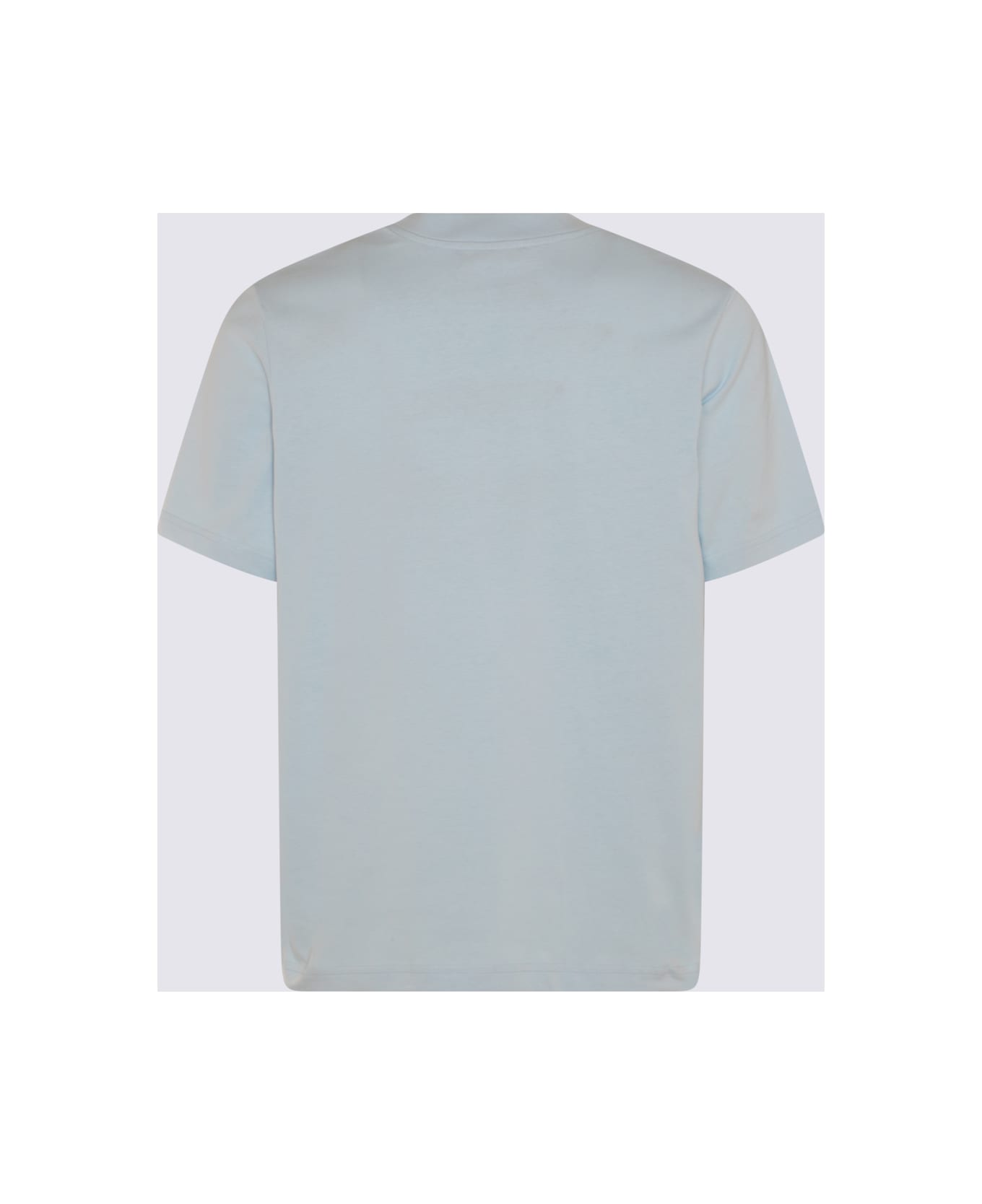 Casablanca Light Blue Cotton T-shirt - Blue