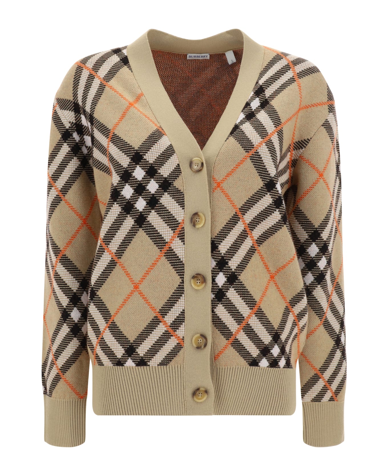 Burberry Cardigan - Sand Ip Check