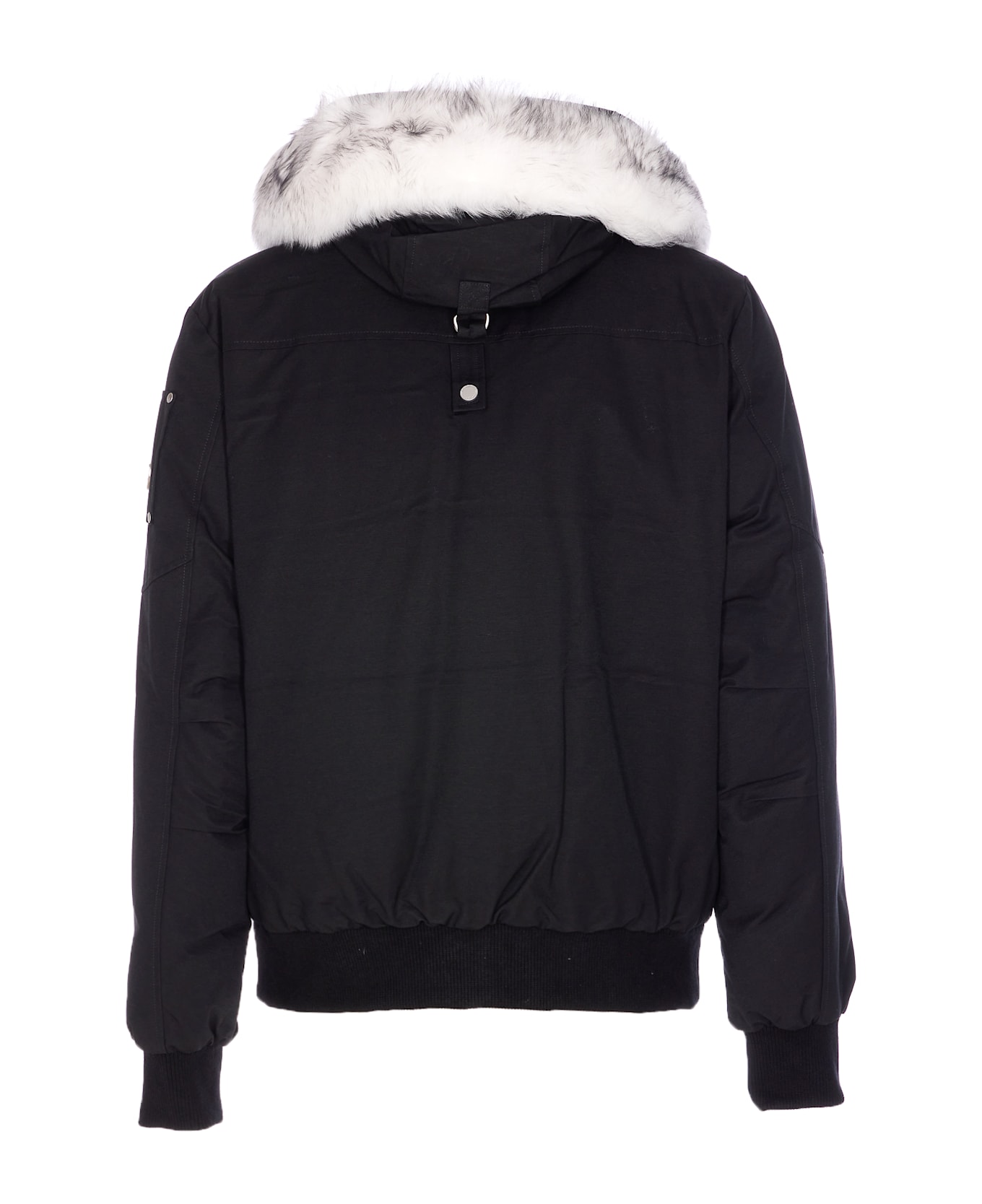 Moose Knuckles Original Ballistic Bomber - Black