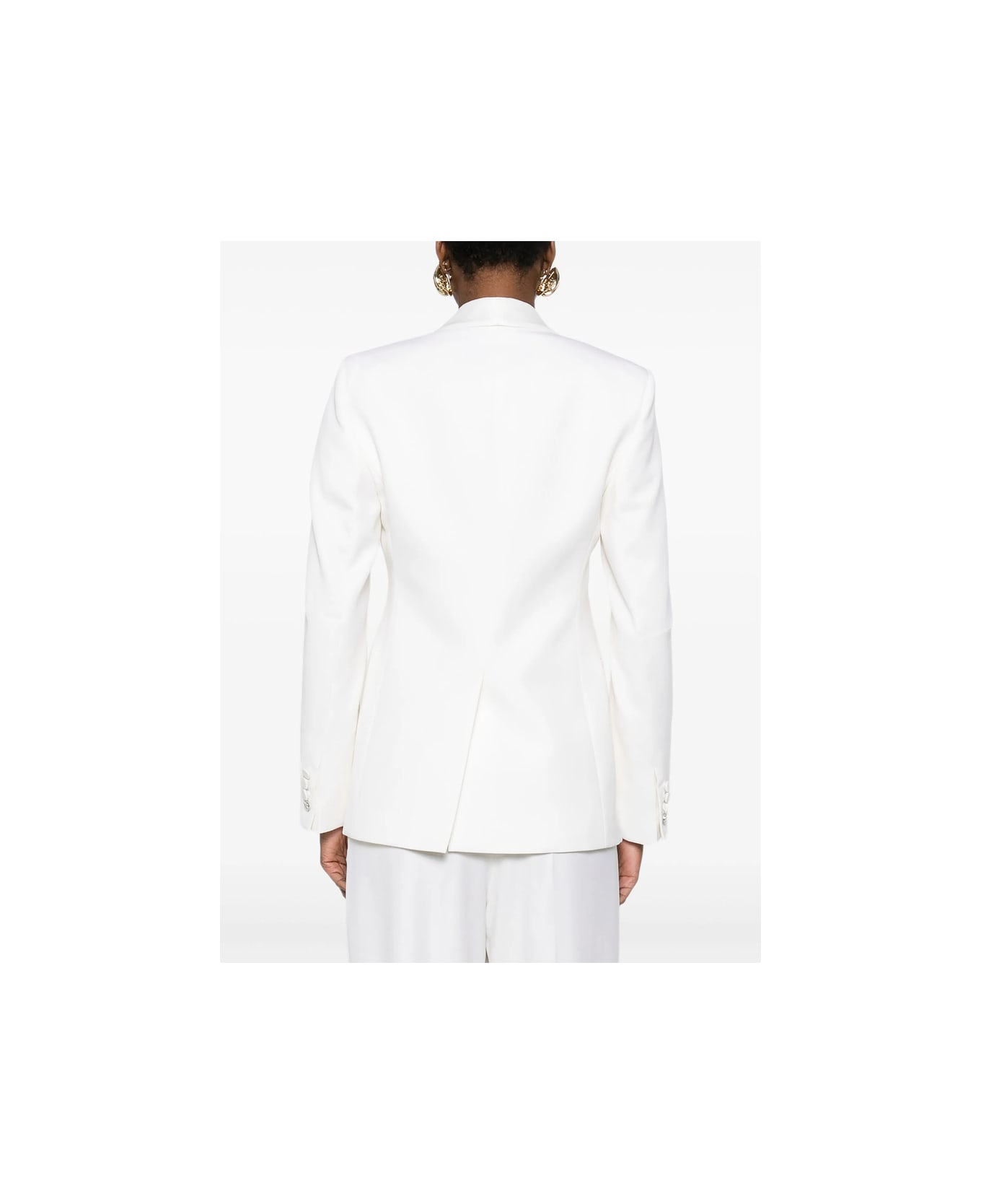 Max Mara Pianoforte Jacket - WHITE