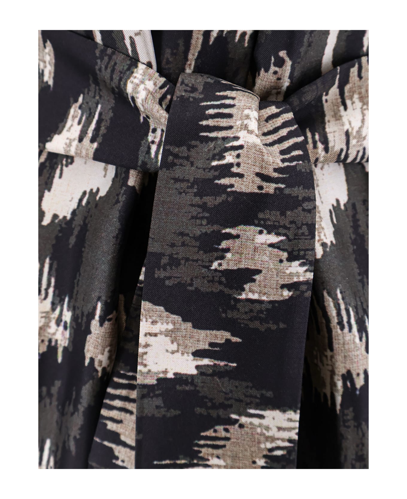 Pierre-Louis Mascia Silk Long Dress - MultiColour