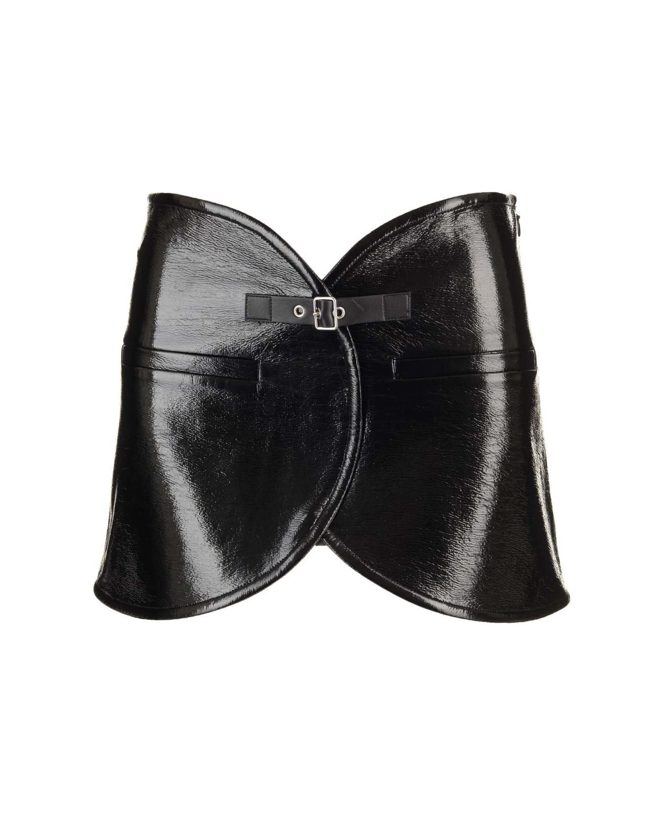 Courrèges 'ellisse' Miniskirt - Black