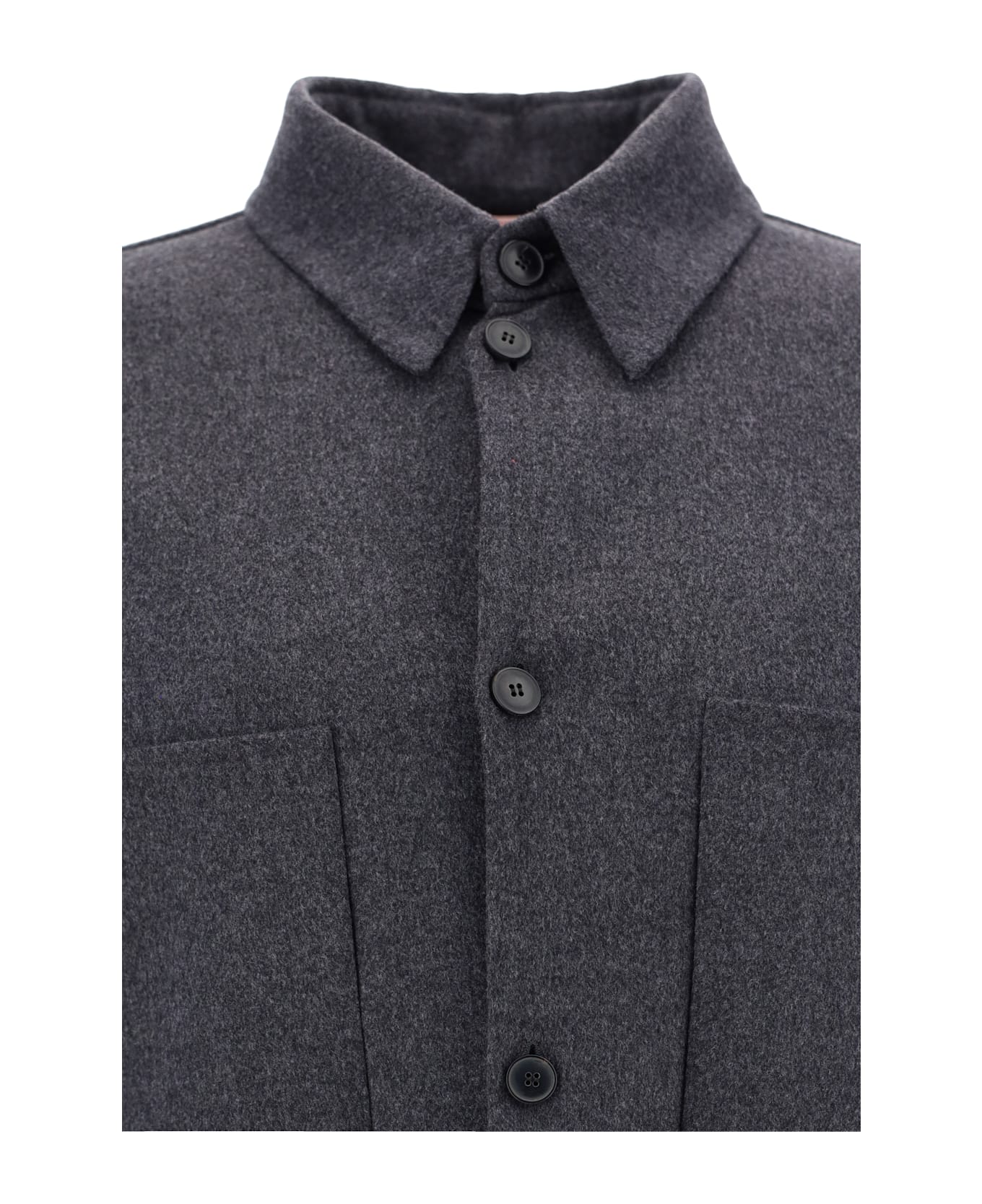 Valentino Shirt Jacket - Grigio Melange