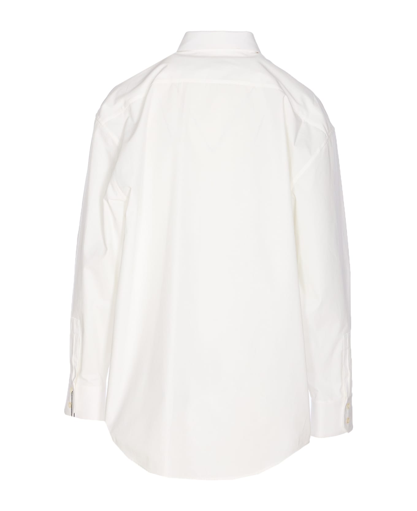 Saint Laurent Logo Shirt - White