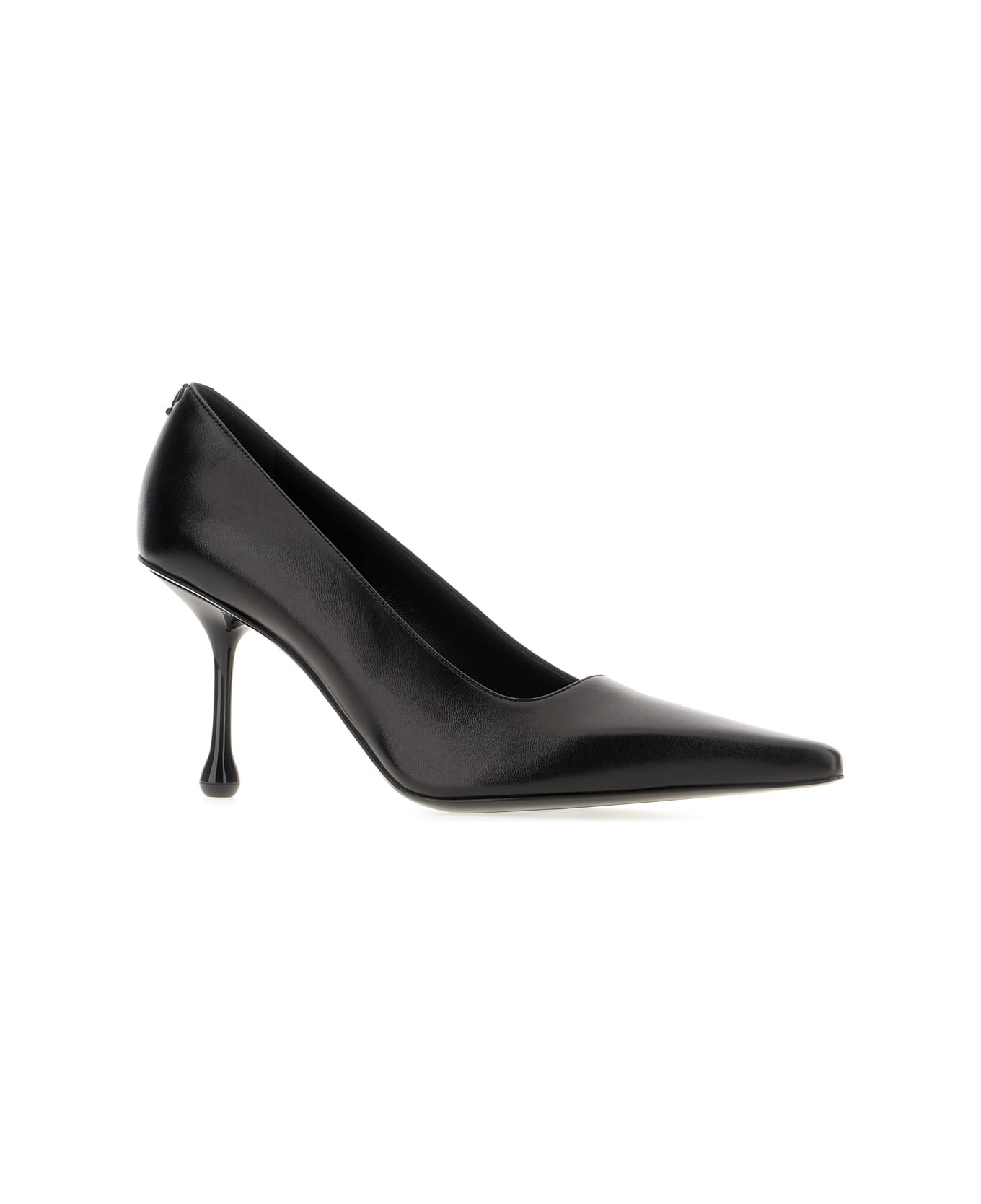 Jimmy Choo Black Nappa Leather Ixia Pumps - BLACK