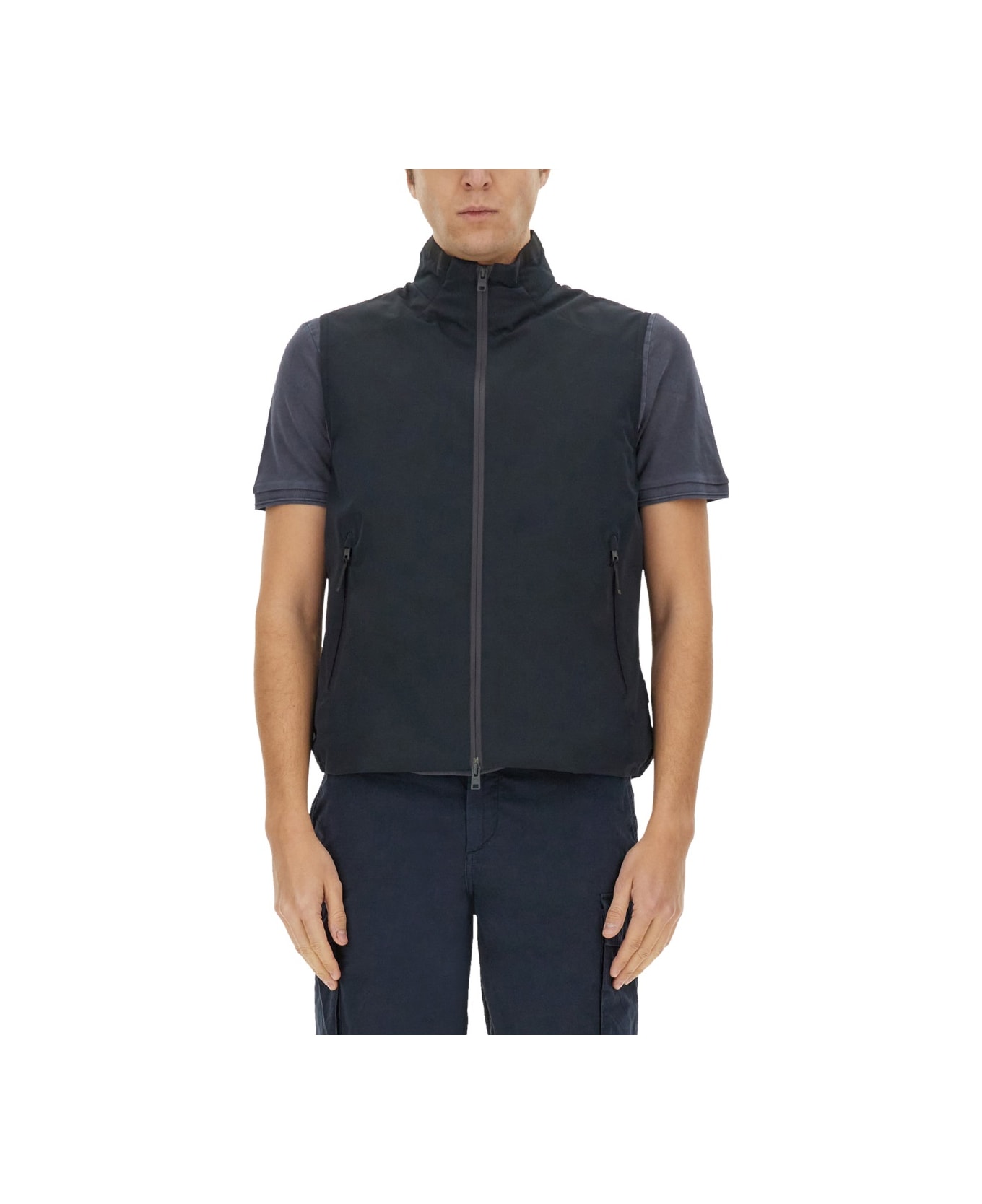Woolrich Waterproof Vest - BLUE