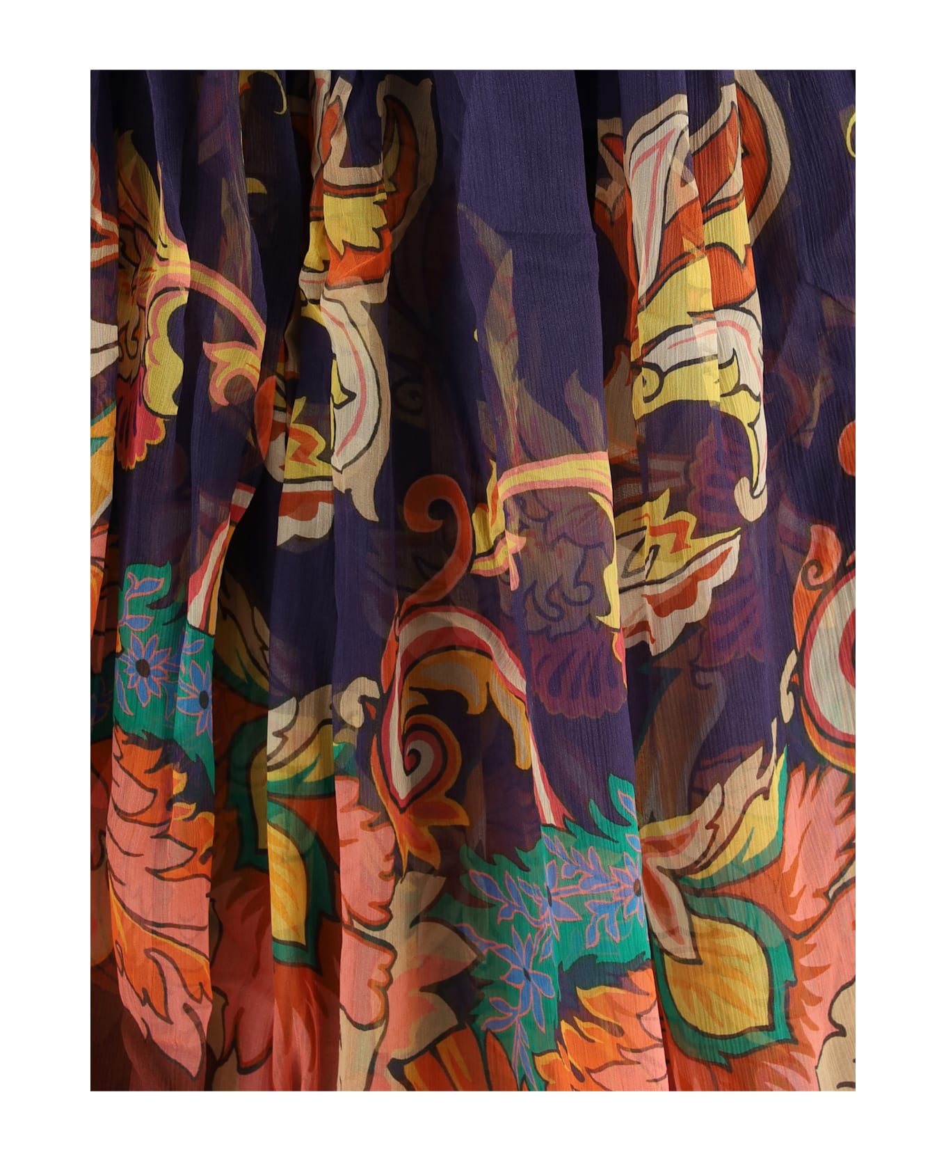 Etro Silk Long Dress