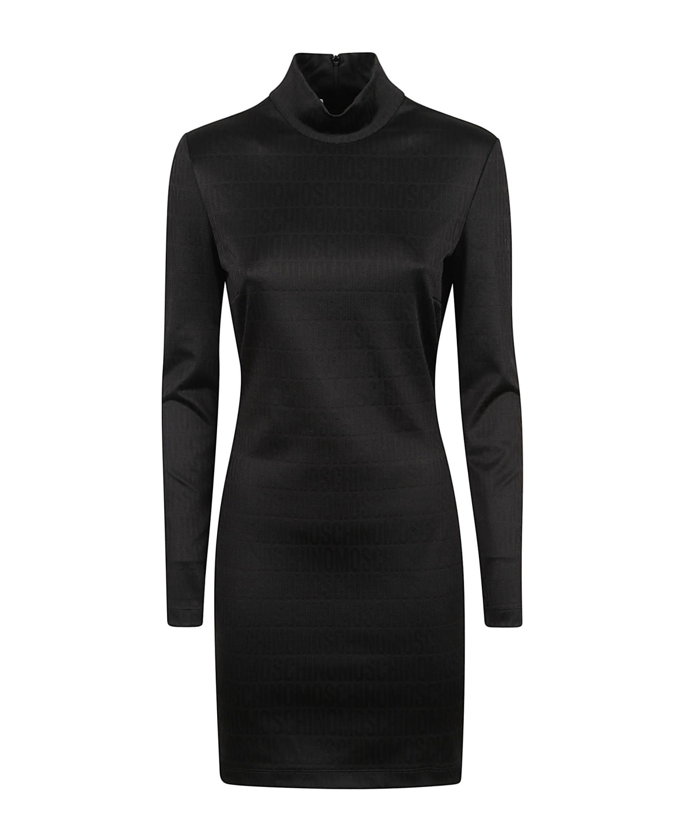Moschino Sleeveless Fitted Dress - Black ワンピース＆ドレス