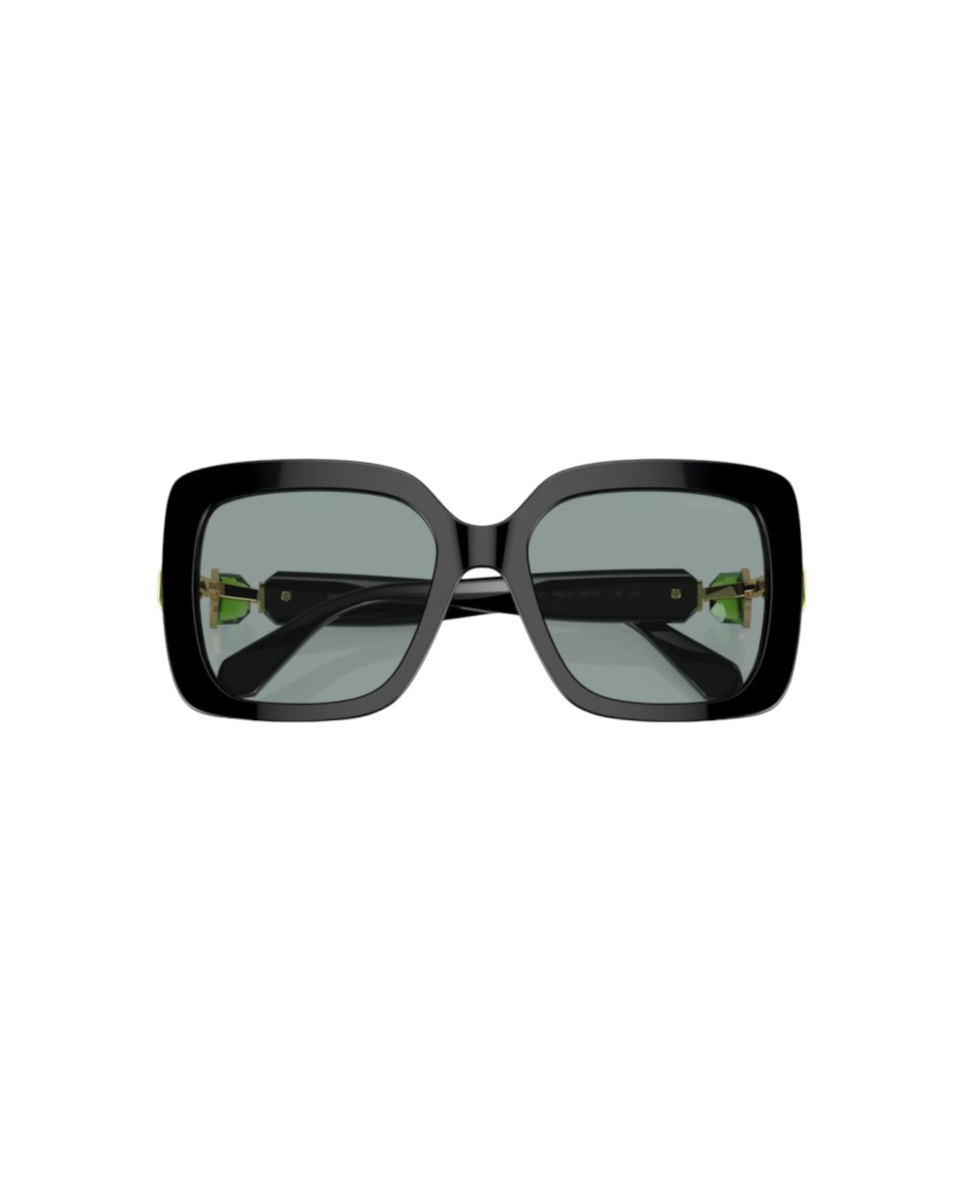 Swarovski SK6001 1001-1 Sunglasses - Black サングラス