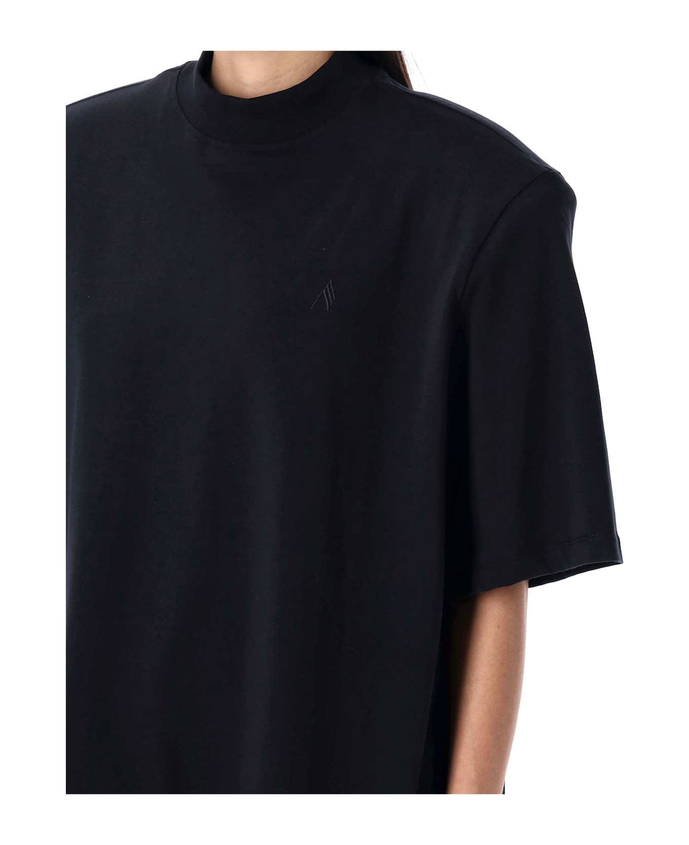 The Attico Kylie T-shirt - BLACK