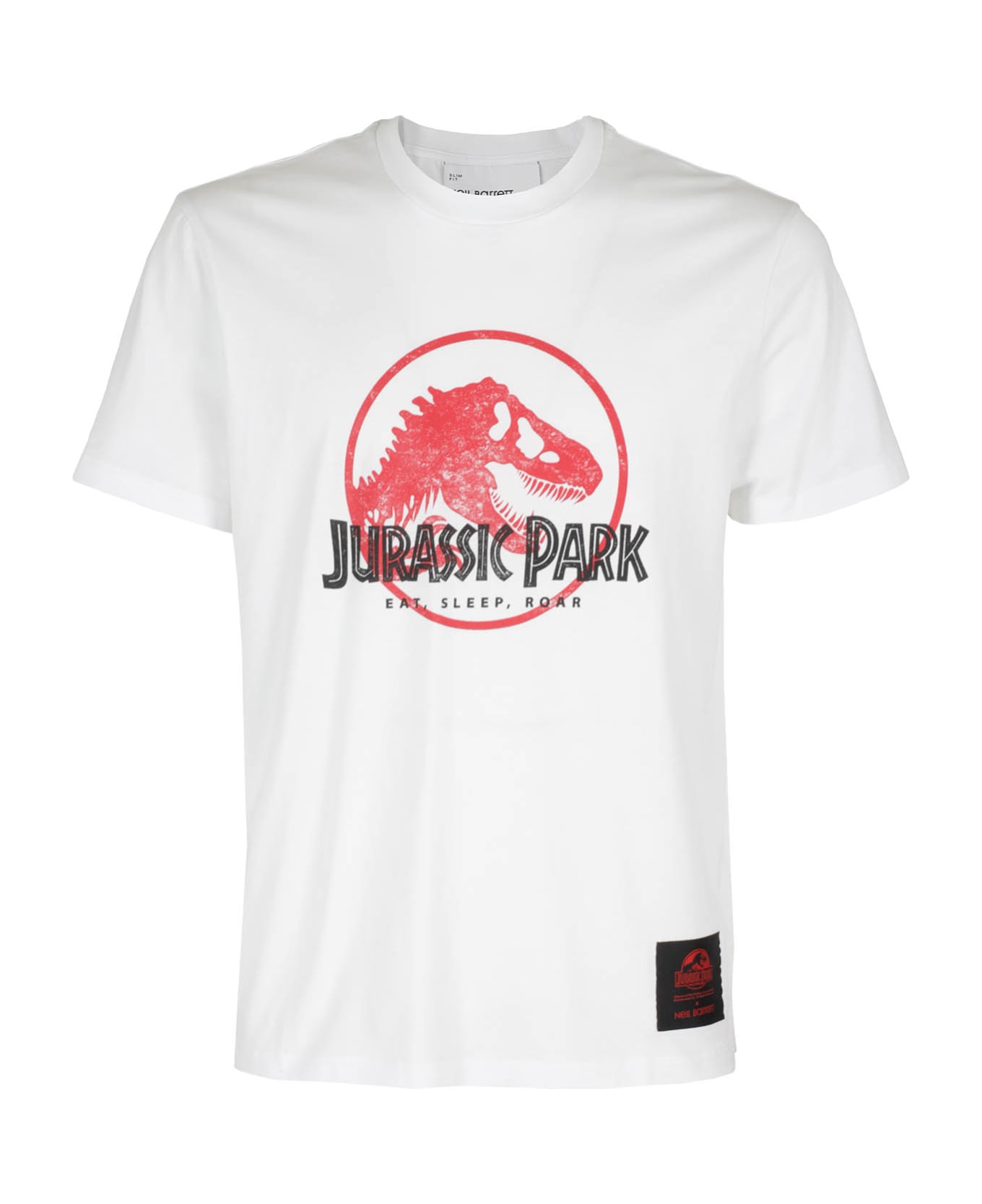 Neil Barrett Jurassic Park Tshirt - Whi Blk Red