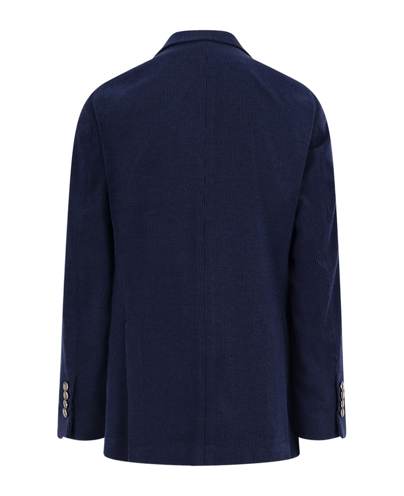 Brunello Cucinelli Deconstructed One-and-a-half-breasted Corduroy Blazer