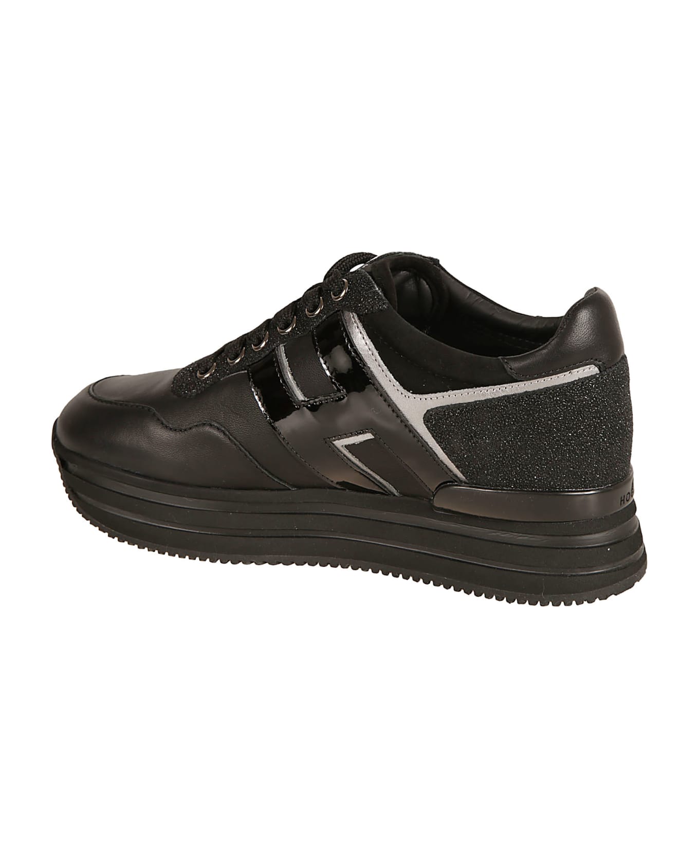 Hogan H483 Midi Platform Sneakers - Grey