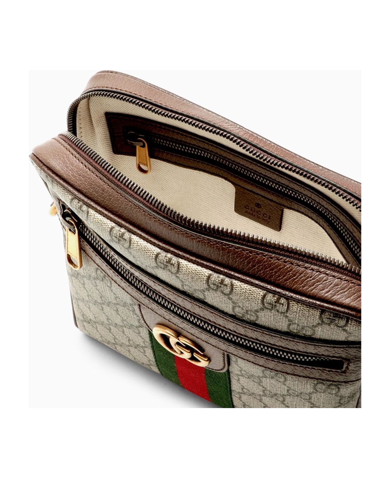 Gucci Small Ophidia Gg Supreme Bag - Beige