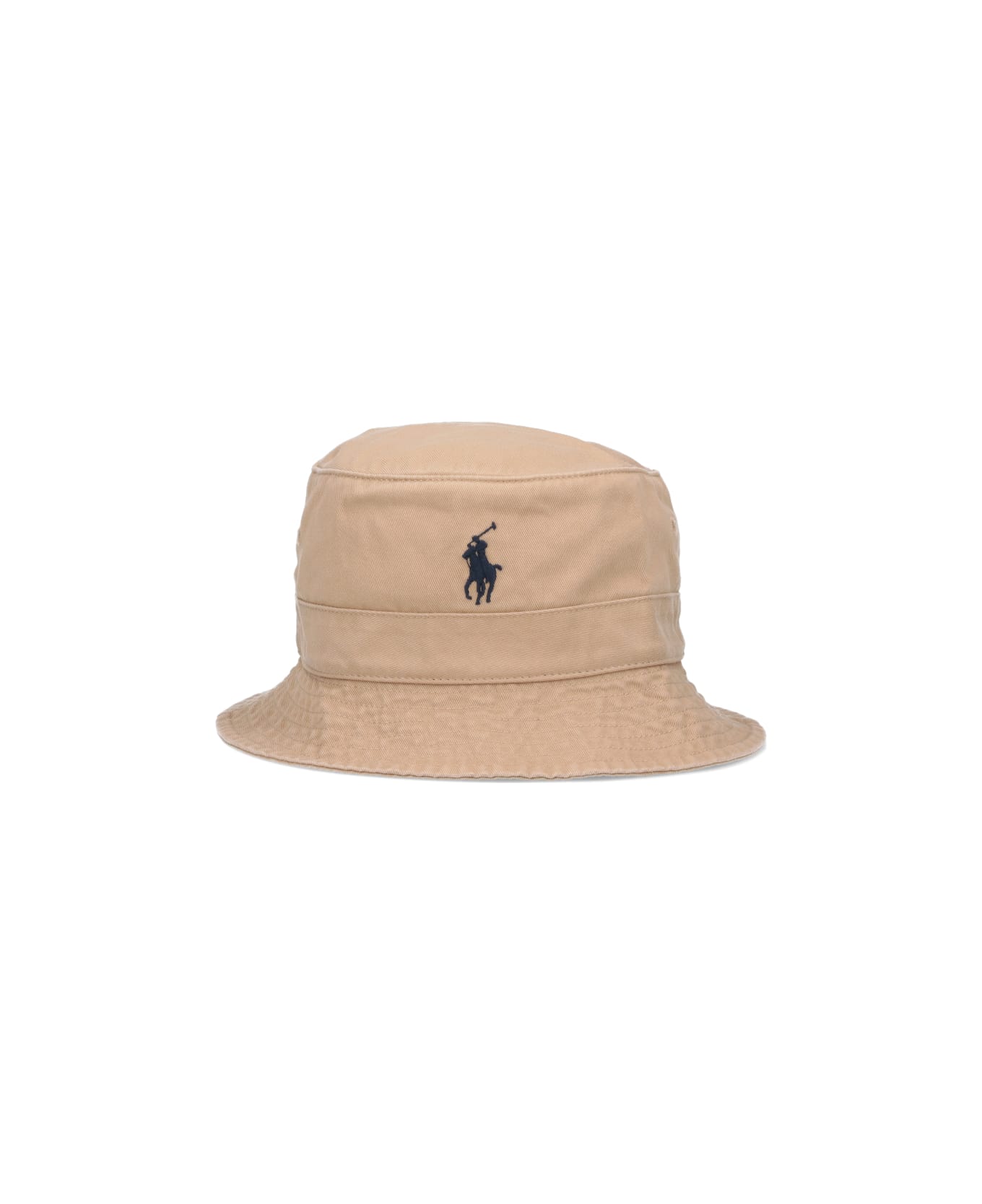 Polo Ralph Lauren Logo Bucket Hat - Beige