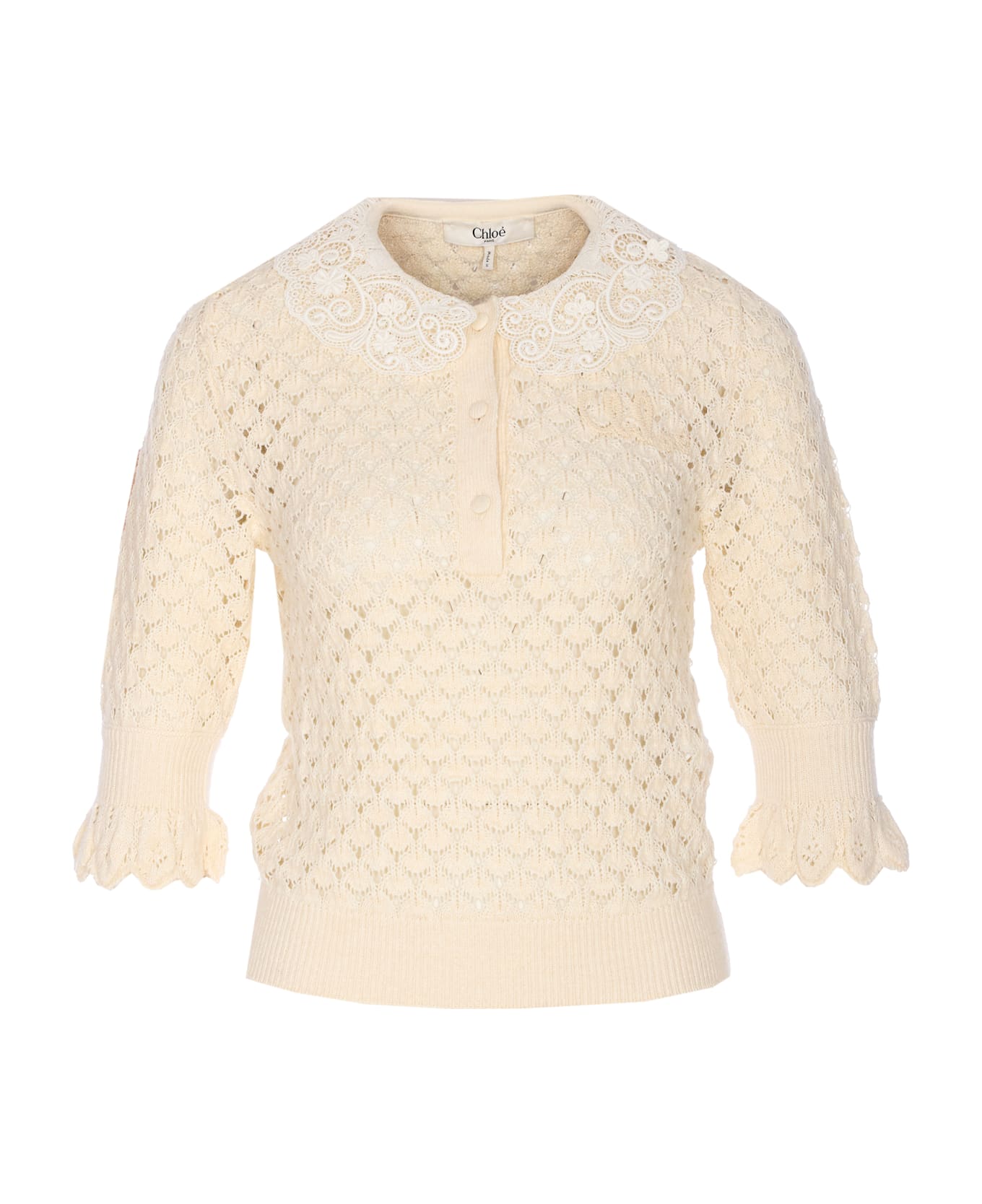 Chloé Cardigan - White