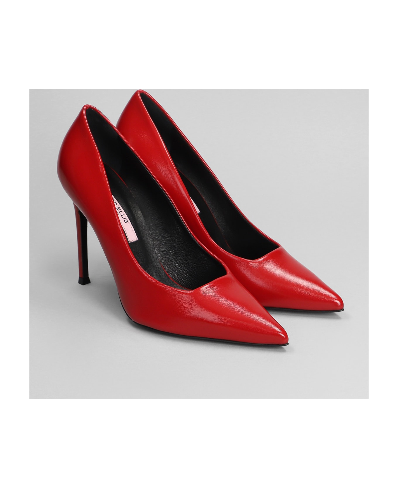 Marc Ellis Pumps In Red Leather - red