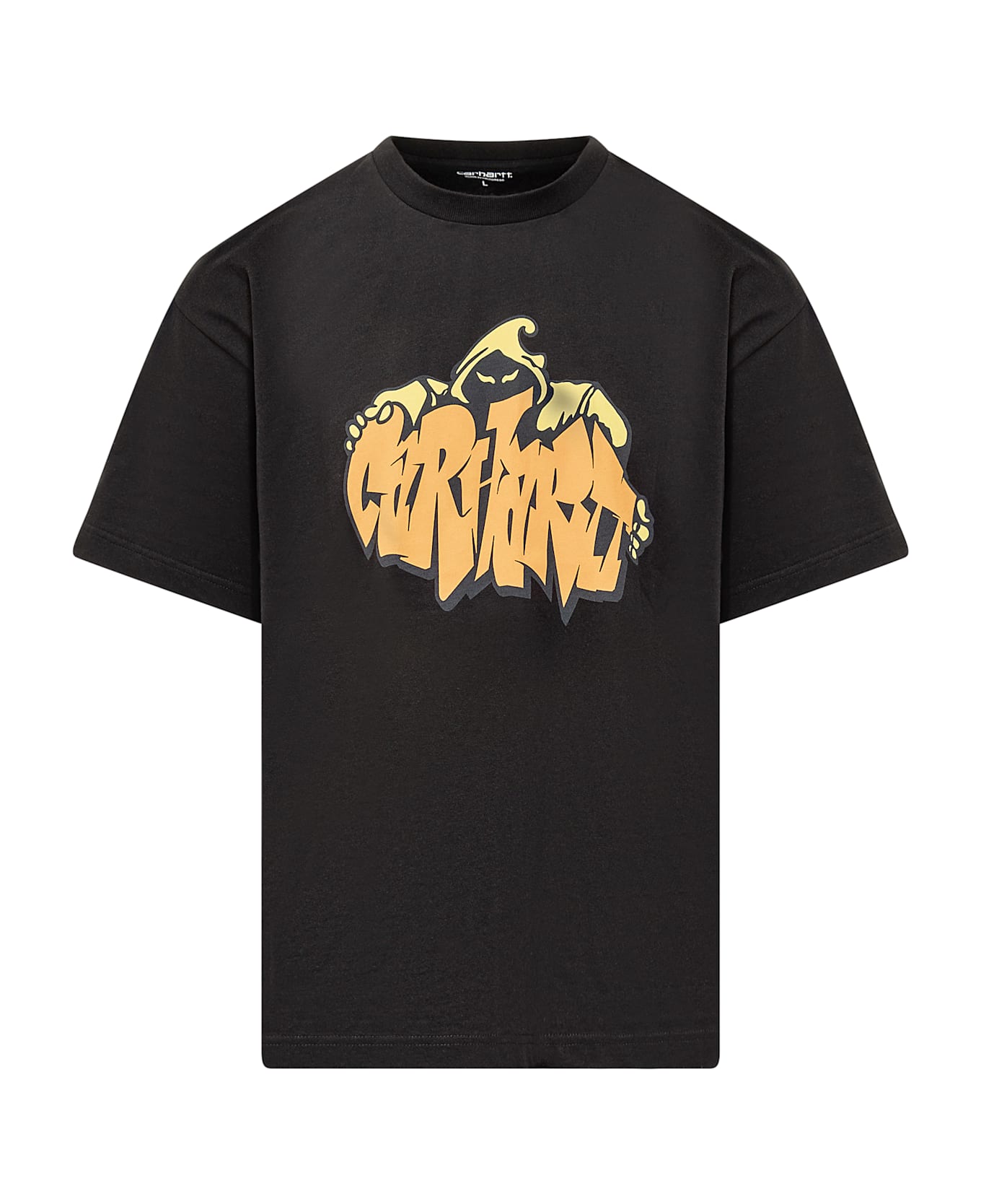 Carhartt T-shirt With Print - BLACK