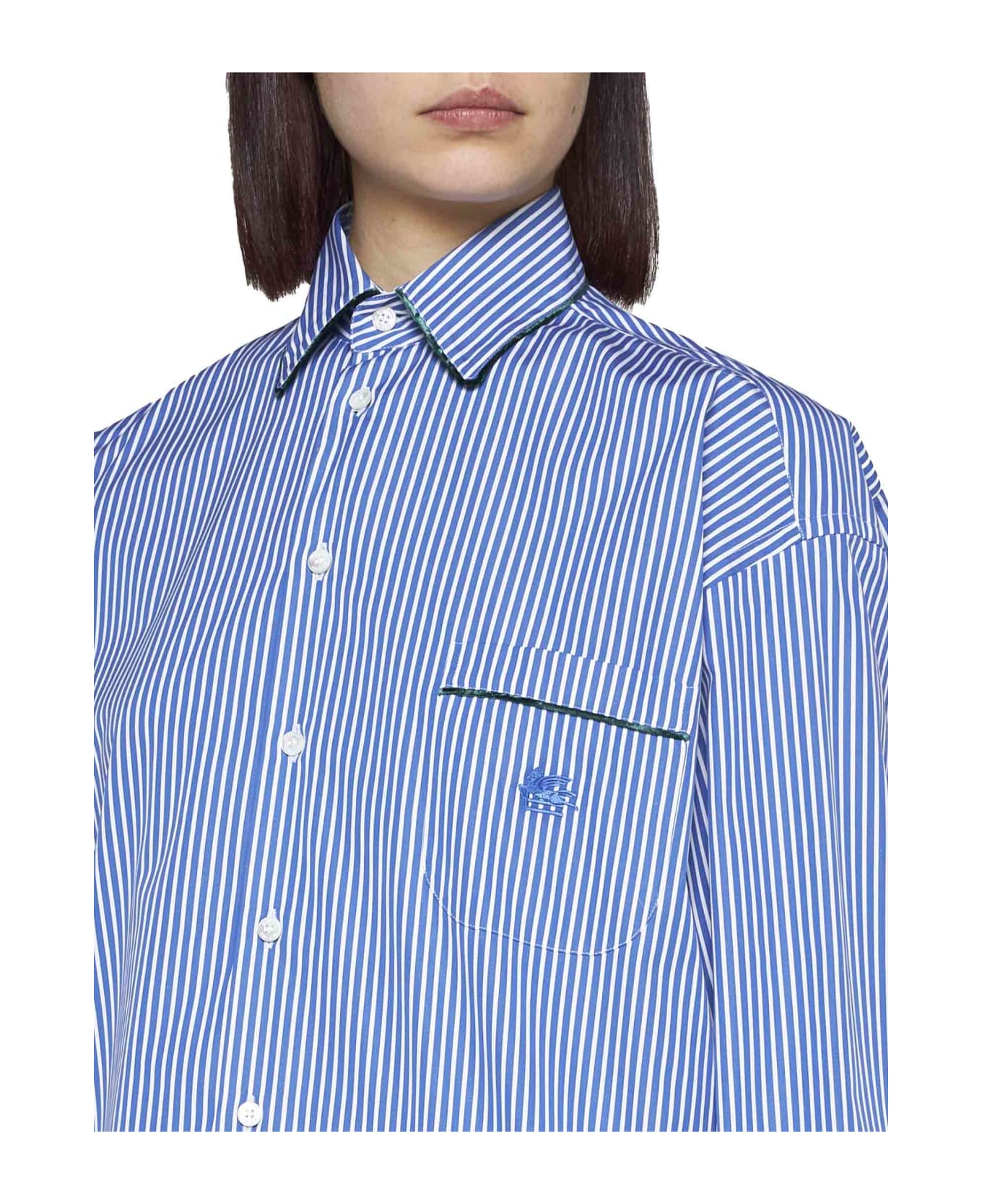 Etro Shirt - Bicolore シャツ