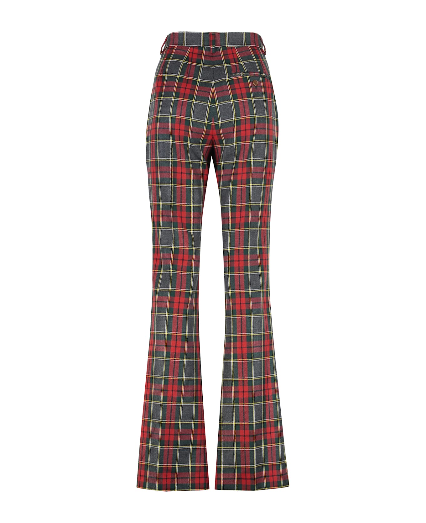 Vivienne Westwood Ray Tartan Pants - red